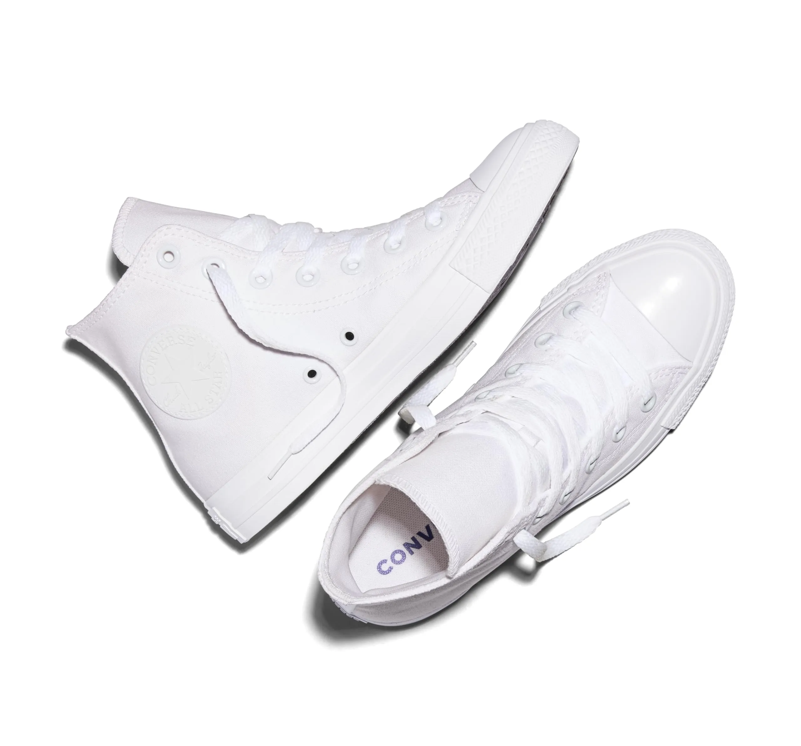 Converse Chuck Taylor All Star Spec Hi White-White (1U646) - immagine 5