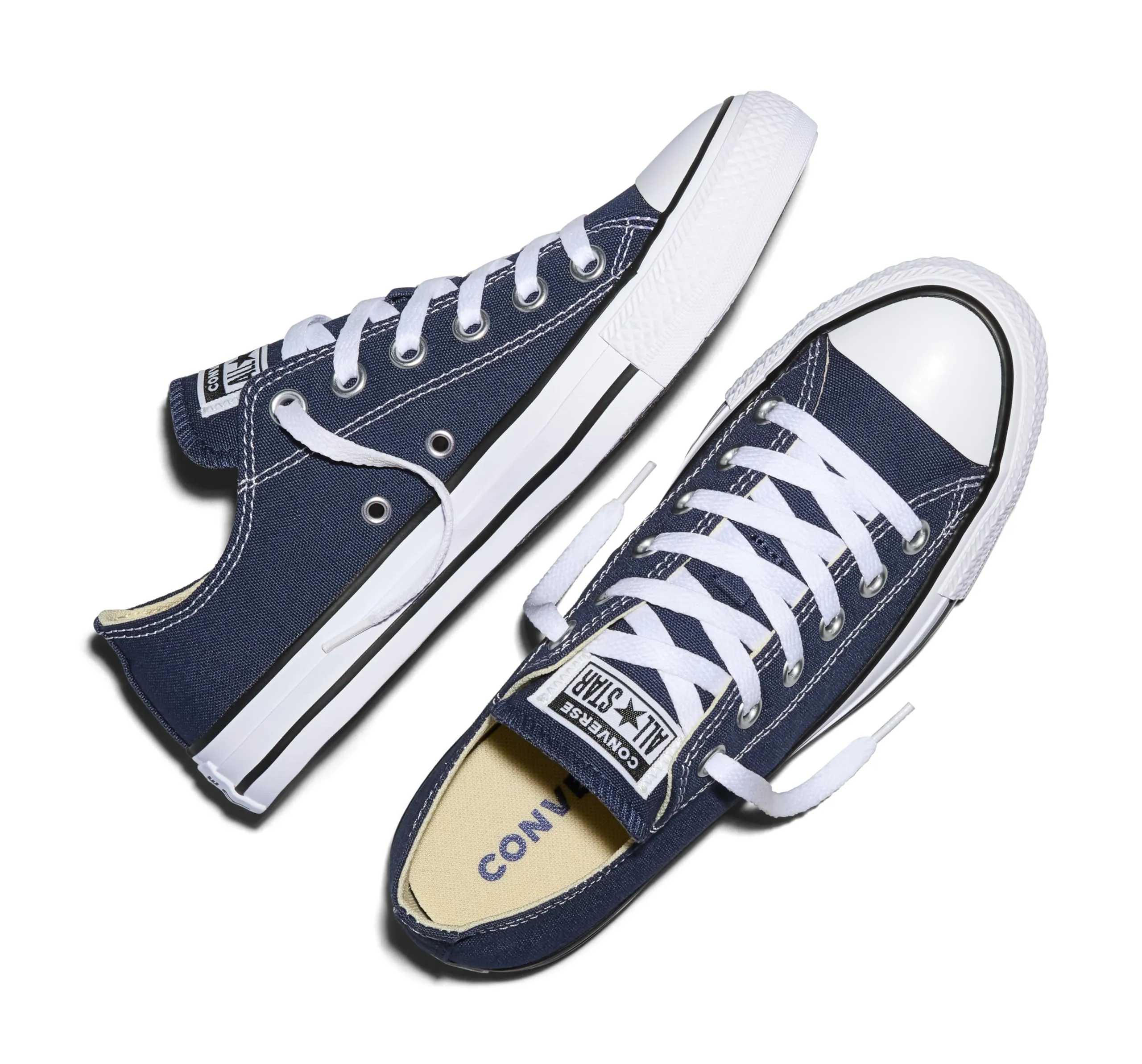 Converse All Star Low Top Sneakers, Navy & White, 38.5 - immagine 4