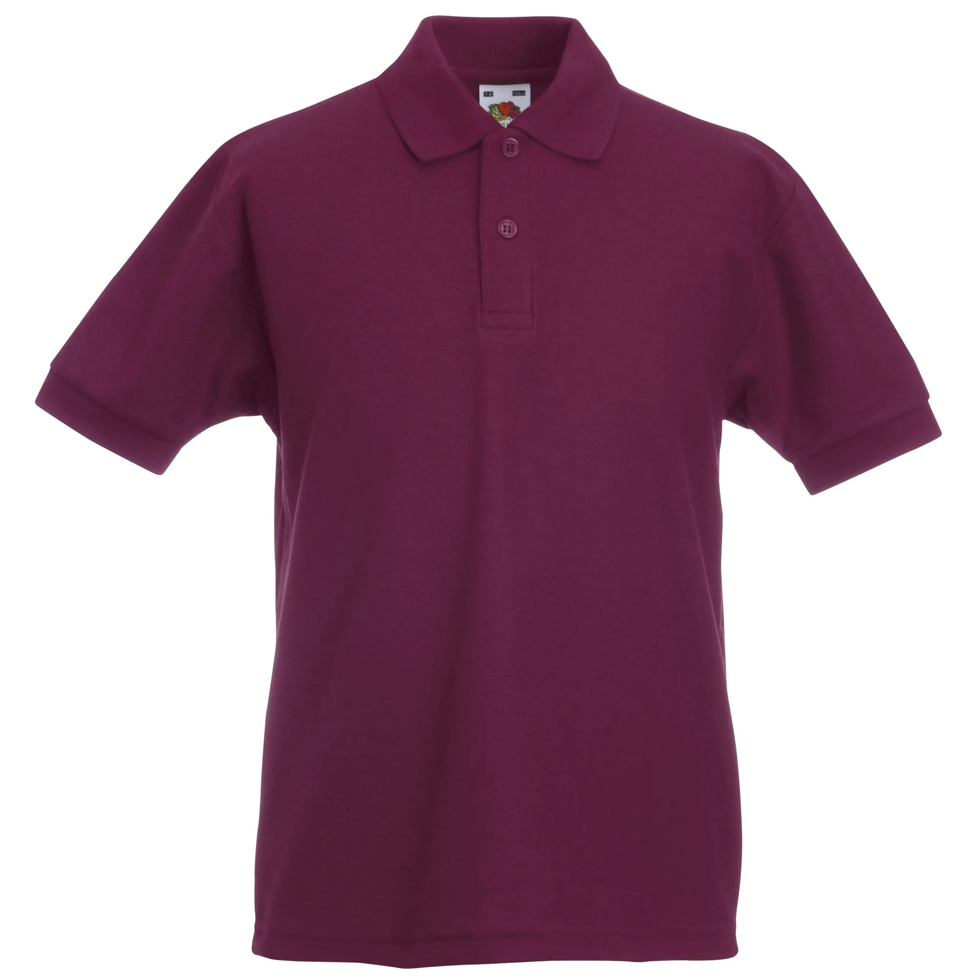 Fruit of the Loom Maglietta 3005 - Red (Burgundy) - 9-11 anni - immagine 5
