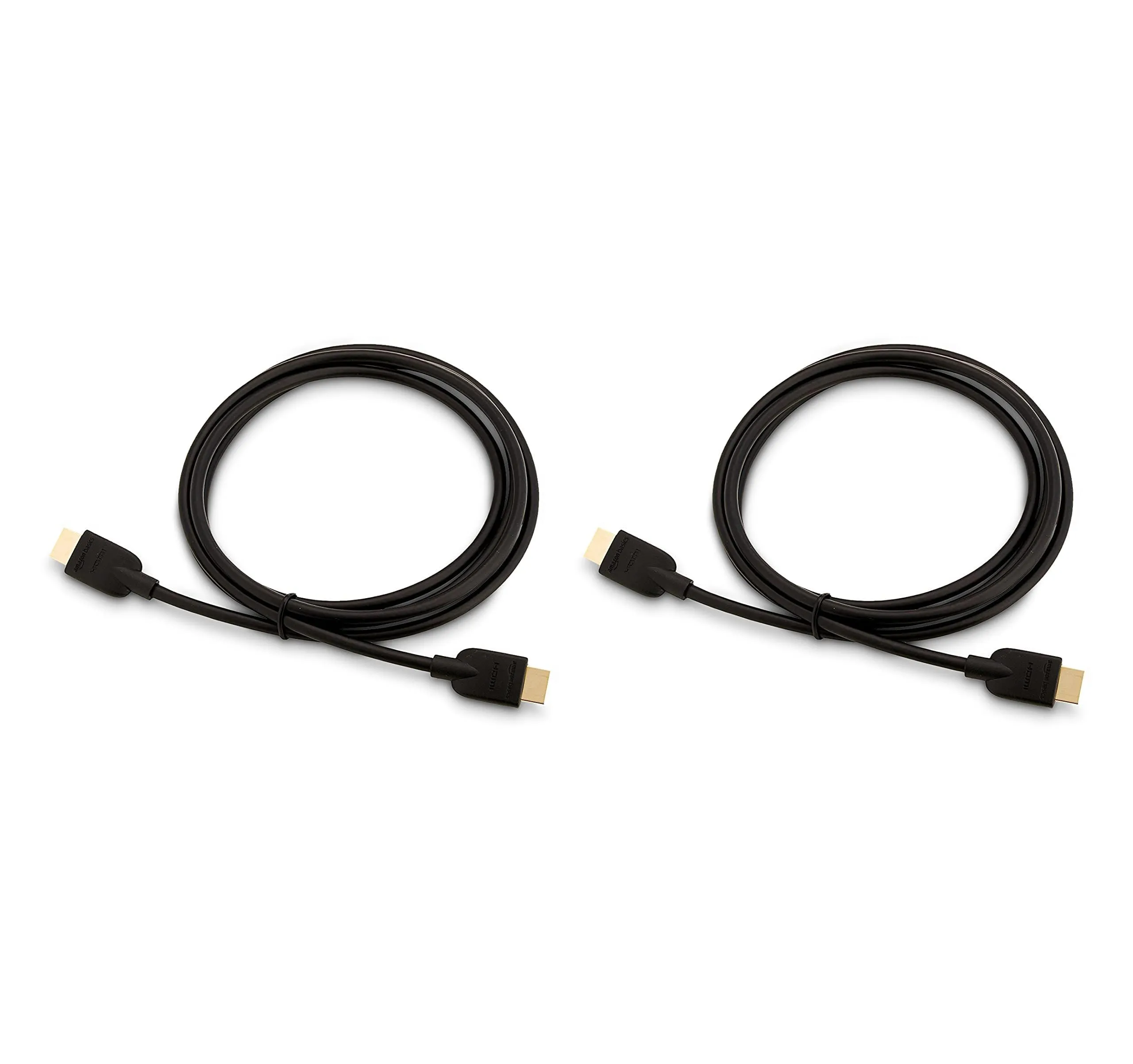 Amazon Basics Cavi HDMI 4K Alta Velocità con Ethernet, 1.8 m, 2 Pezzi, Nero - immagine 8