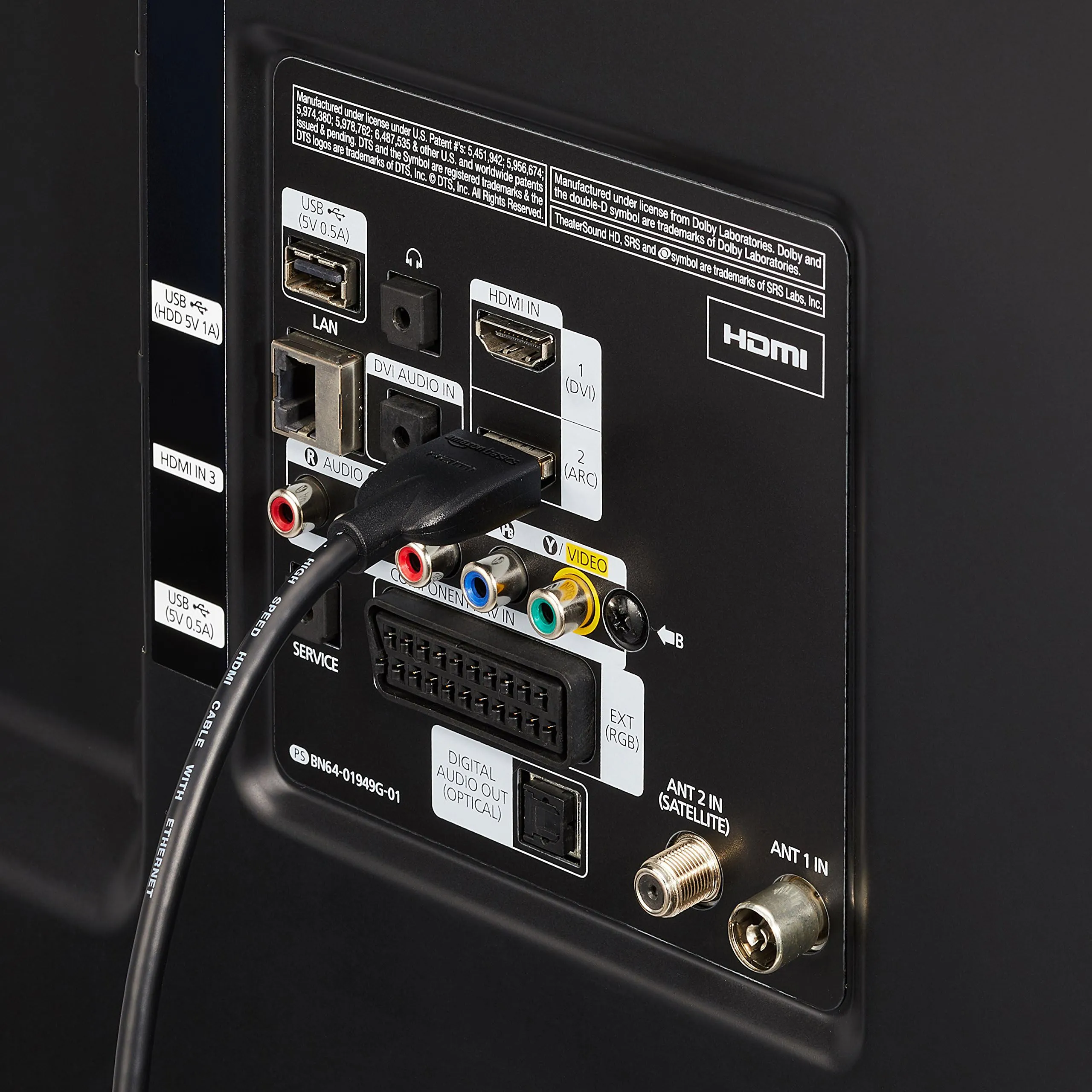 Amazon Basics Cavo HDMI 4K, 0.9 m, Nero - immagine 6