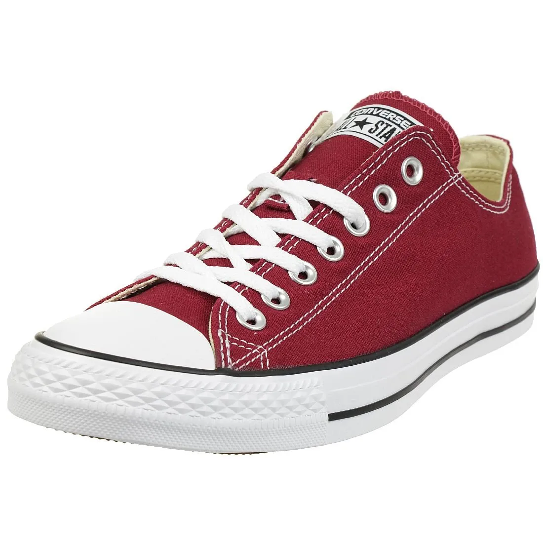 Converse Ct As Ox Maroon Tela Sneakers - immagine 1