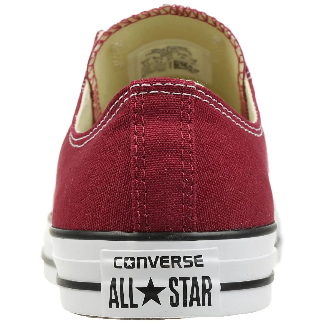 Converse Ct As Ox Maroon Tela Sneakers - immagine 6