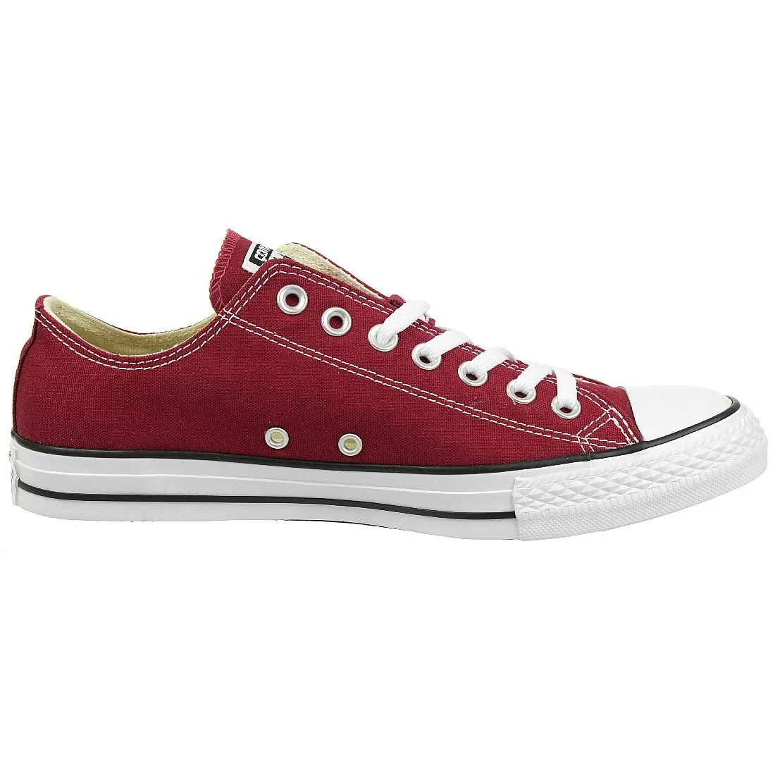 Converse Ct As Ox Maroon Tela Sneakers - immagine 7