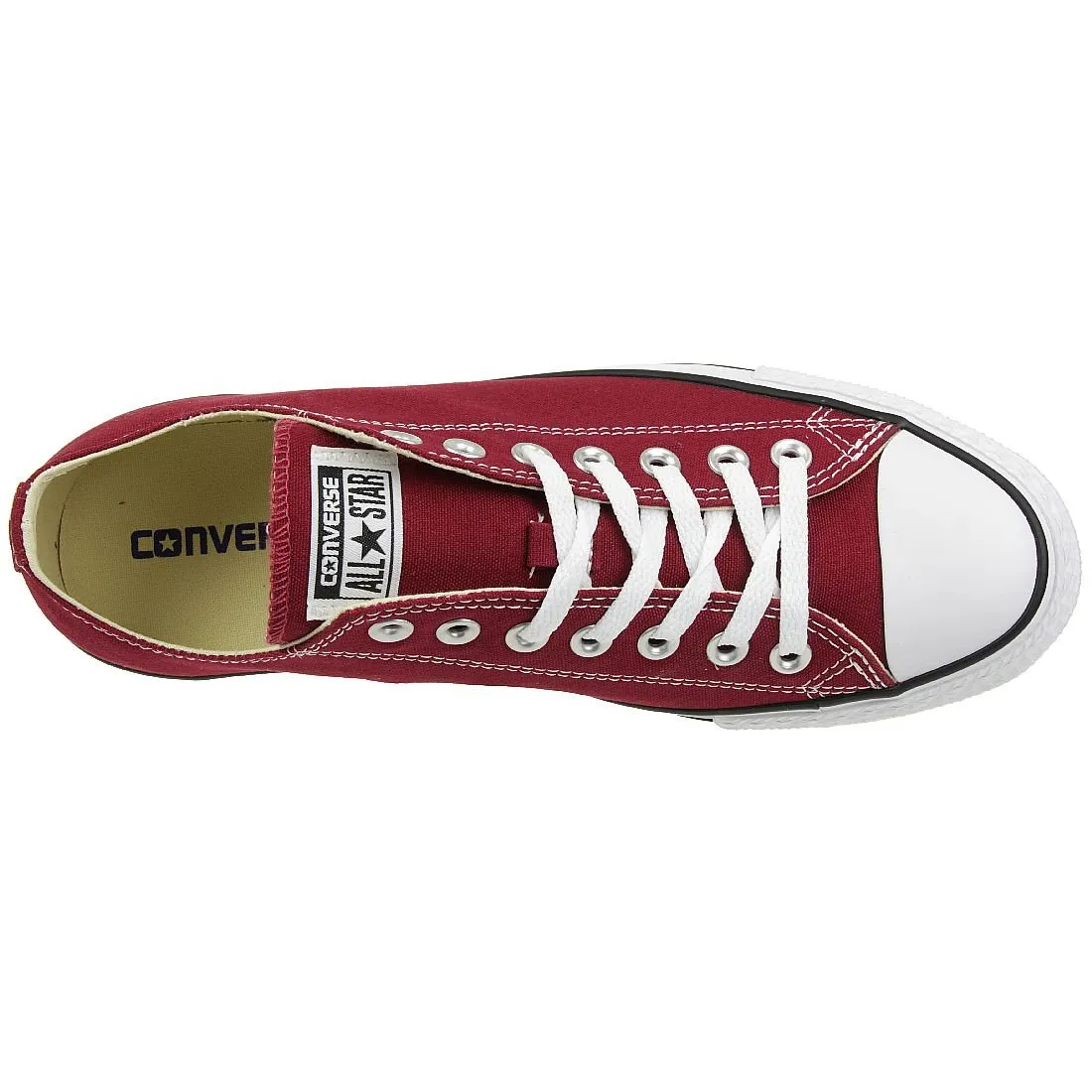 Converse Ct As Ox Maroon Tela Sneakers - immagine 8