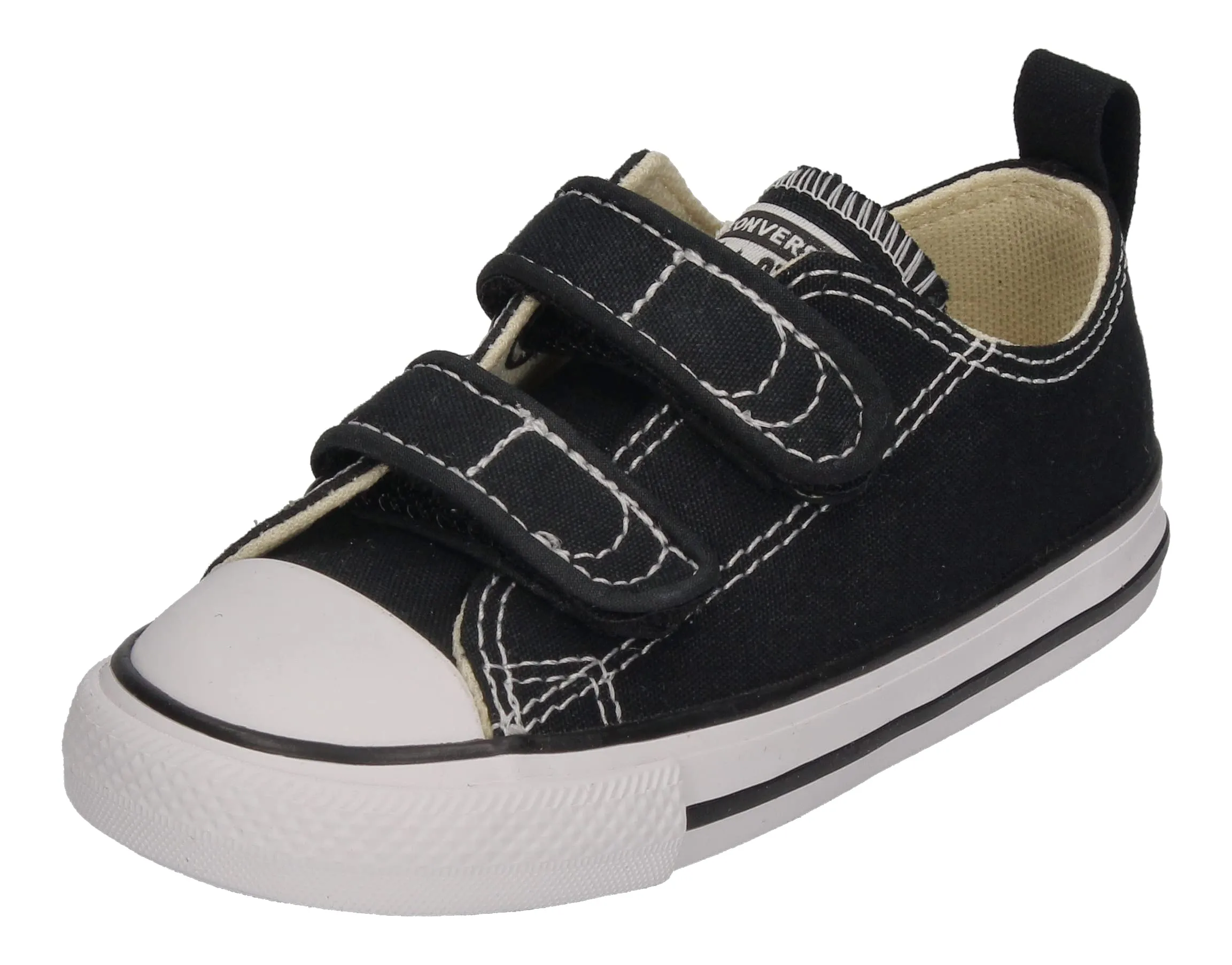 Converse CTAS 2v Ox Canvas 7V603C, Nero, 23 EU - immagine 1