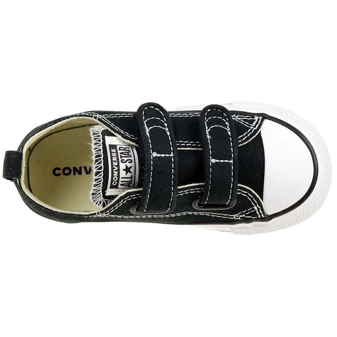 Converse CTAS 2v Ox Canvas 7V603C, Nero, 23 EU - immagine 7