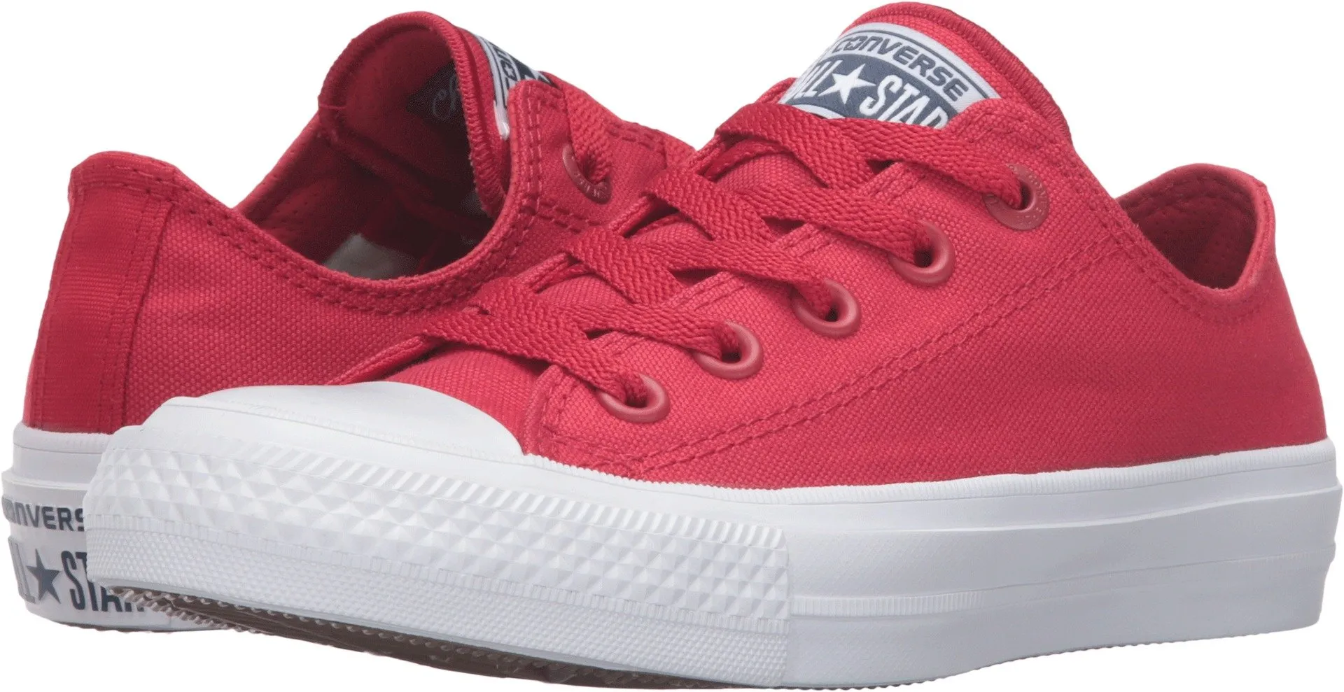 Converse Ct As Ii Ox Tencel Rosso/Bianco EU 37 - immagine 1