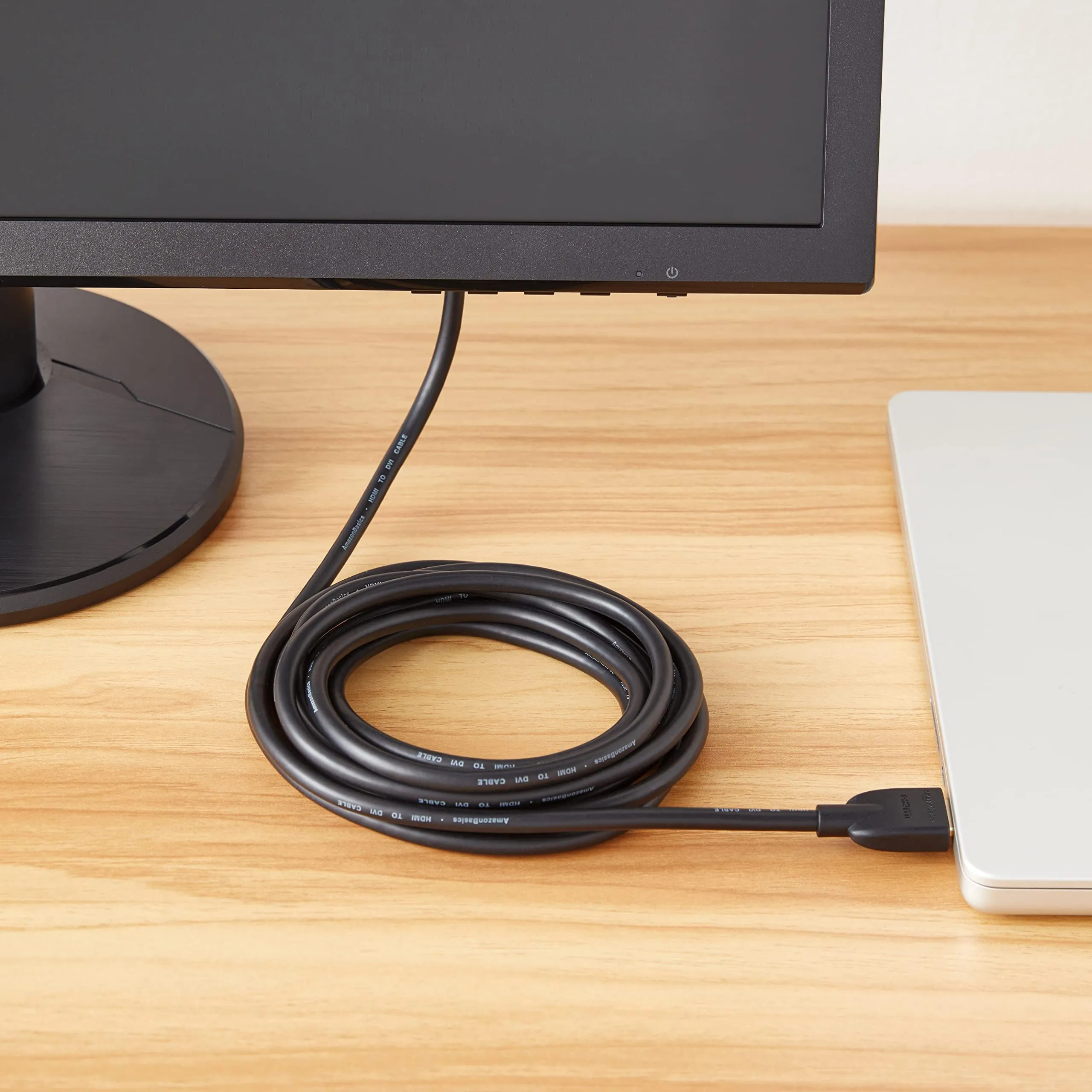 Amazon Basics Cavo Adattatore HDMI-A a DVI Maschio, Bidirezionale, 1080P, Placcato Oro, 3 m, Nero - immagine 7