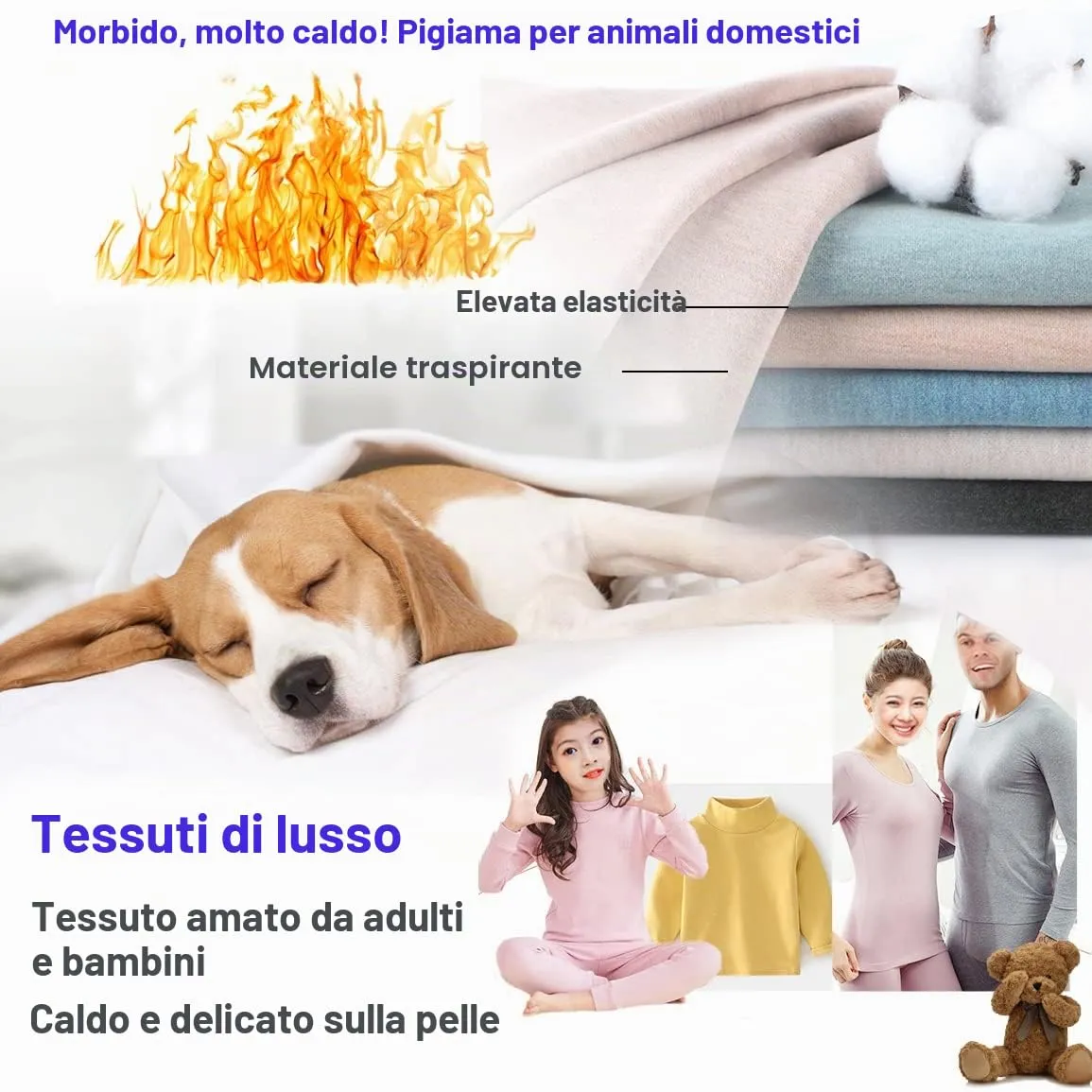 HuaLiSiJi Pigiama per Cane (Rosa, 3XL) - immagine 3