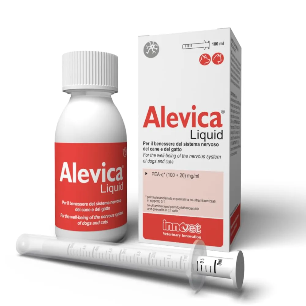 Innovet Alevica PEA-q gocce per cani e gatti, 100 ml - immagine 1