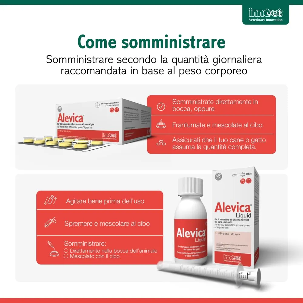 Innovet Alevica PEA-q gocce per cani e gatti, 100 ml - immagine 7
