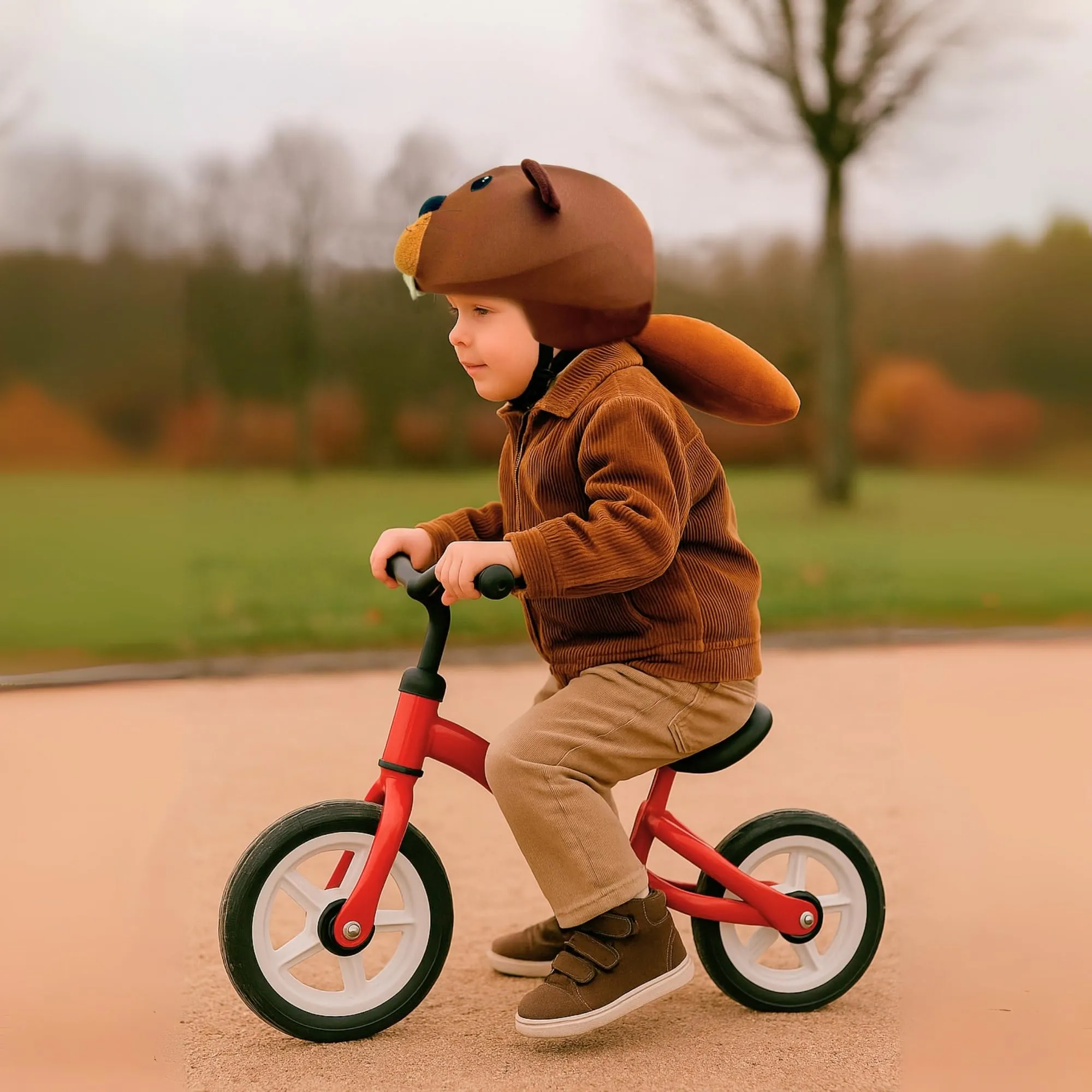 Coolcasc Castoro - Copricasco Moto e Sci per Bambini - Taglia Unica - immagine 7