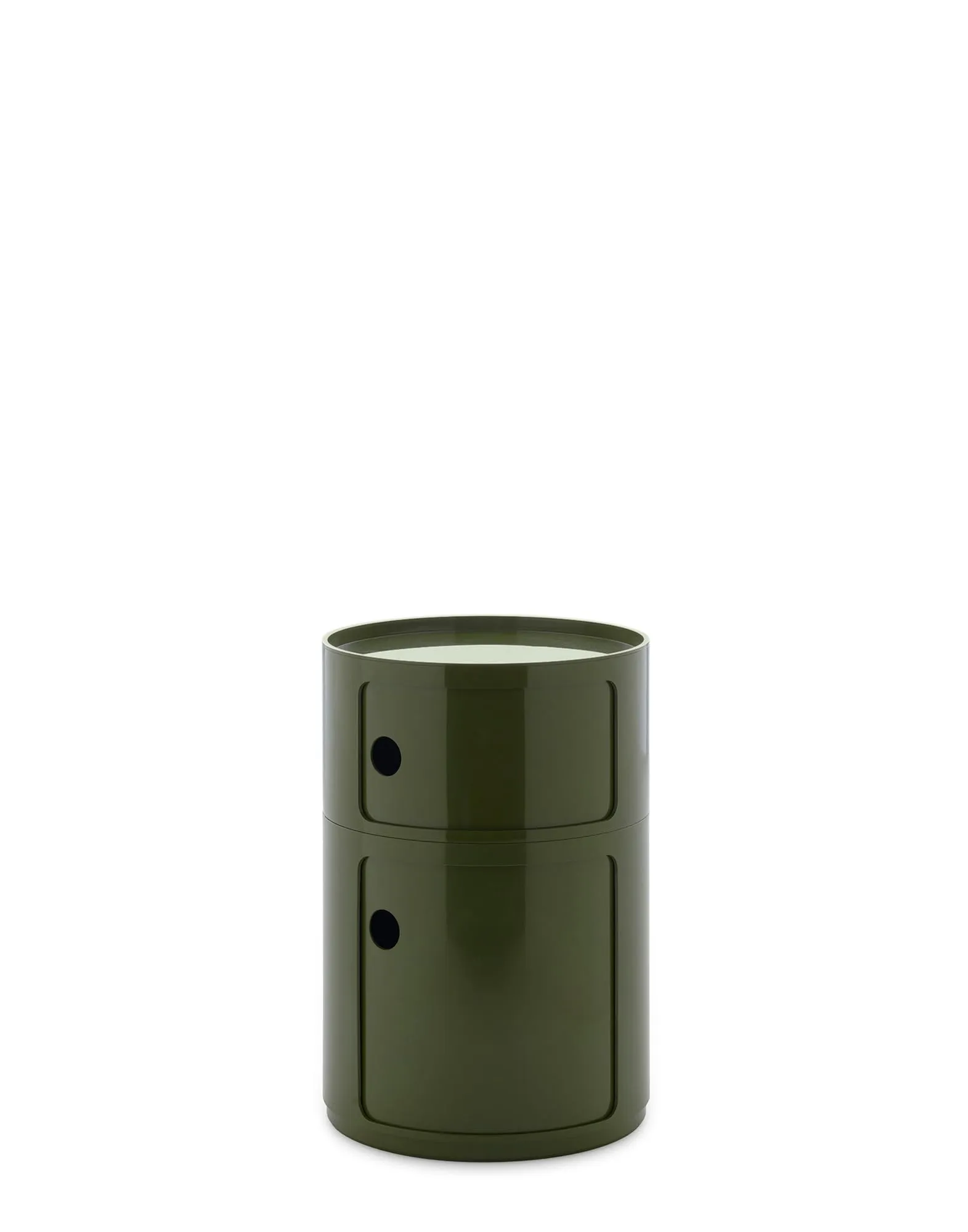 Kartell Componibili Big Mobile Contenitore, 2 Elementi, 42 cm, Verde - immagine 1