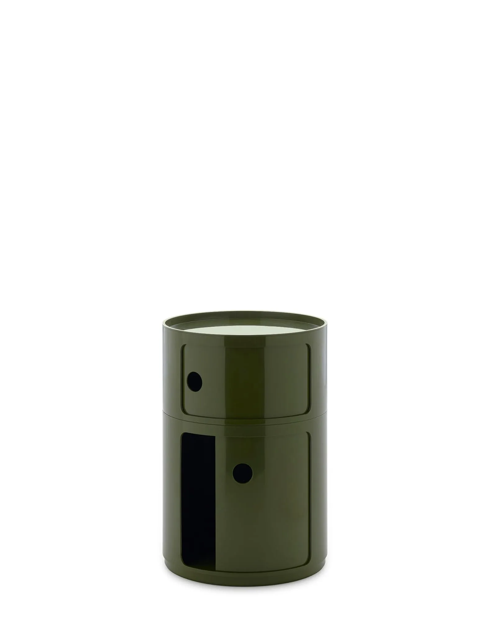 Kartell Componibili Big Mobile Contenitore, 2 Elementi, 42 cm, Verde - immagine 3