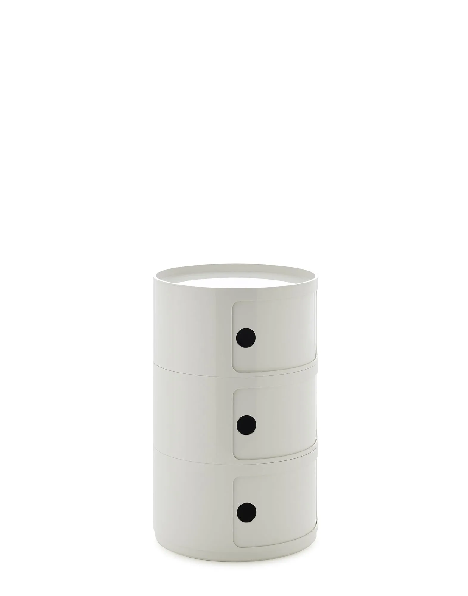Kartell Componibili Big Mobile Contenitore 3 Elementi, Bianco - immagine 4