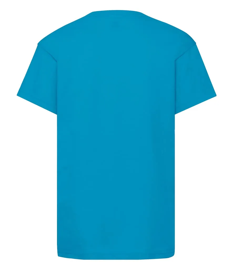 Fruit of the Loom Maglietta per bambini Azure Blue 7-8 Anni - immagine 2