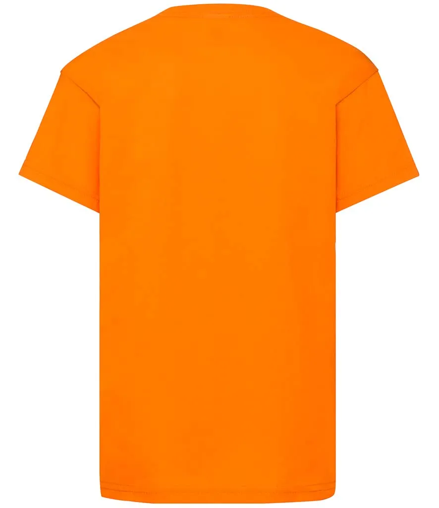 Fruit of the Loom 61-033-0 Valueweight Kids T-Shirt, Orange, 104 cm - immagine 2