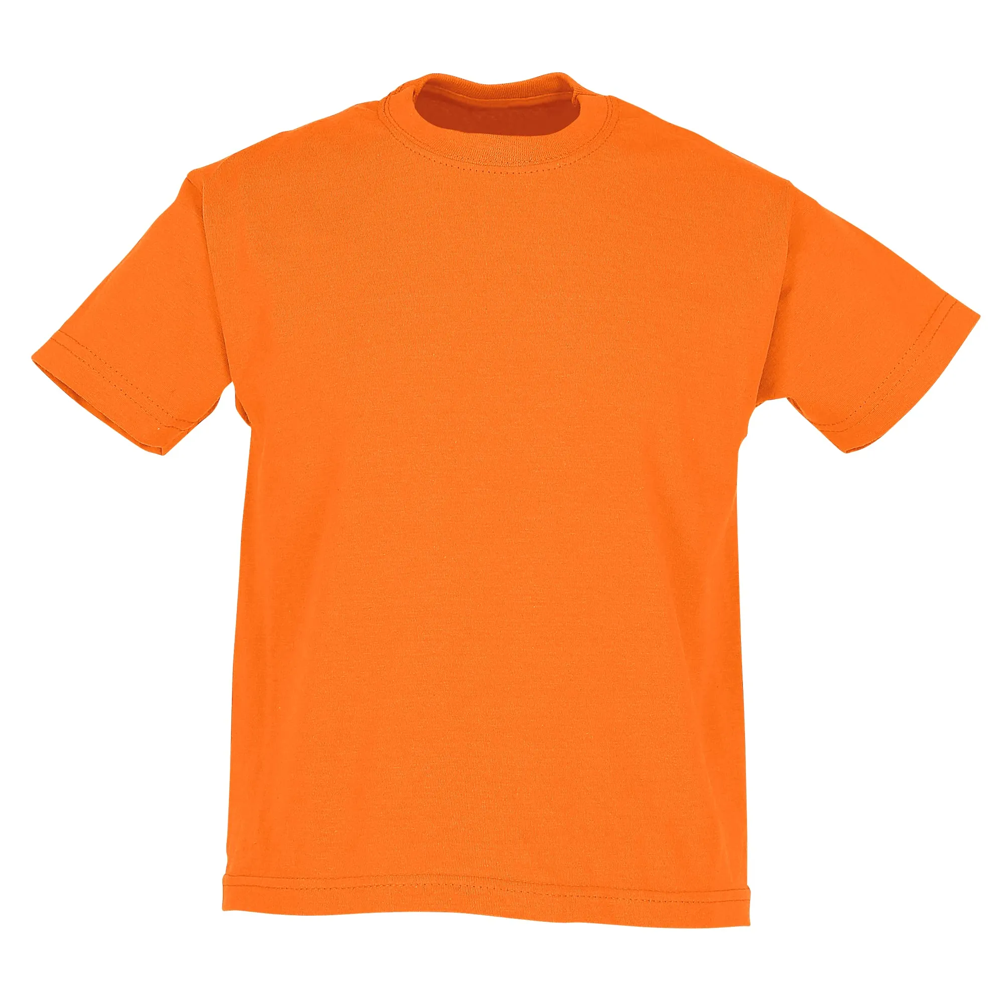 Fruit of the Loom 61-033-0 Valueweight Maglietta da Bambino, Arancione, Taglia 152 - immagine 1