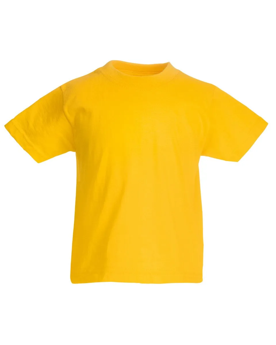 Fruit of the Loom Maglietta per Bambini Sunflower, 3 anni - immagine 2
