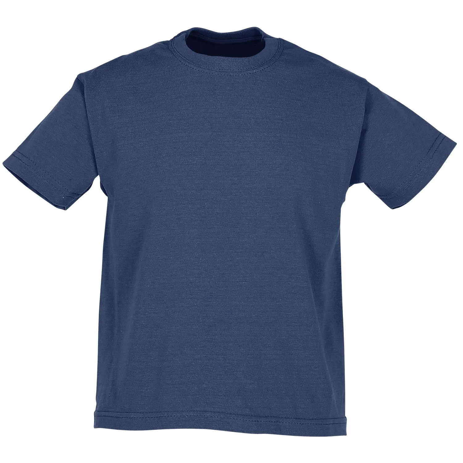 Fruit of the Loom T-shirt da bambino 61-033-0 Blu Navy Taglia Unica - immagine 1