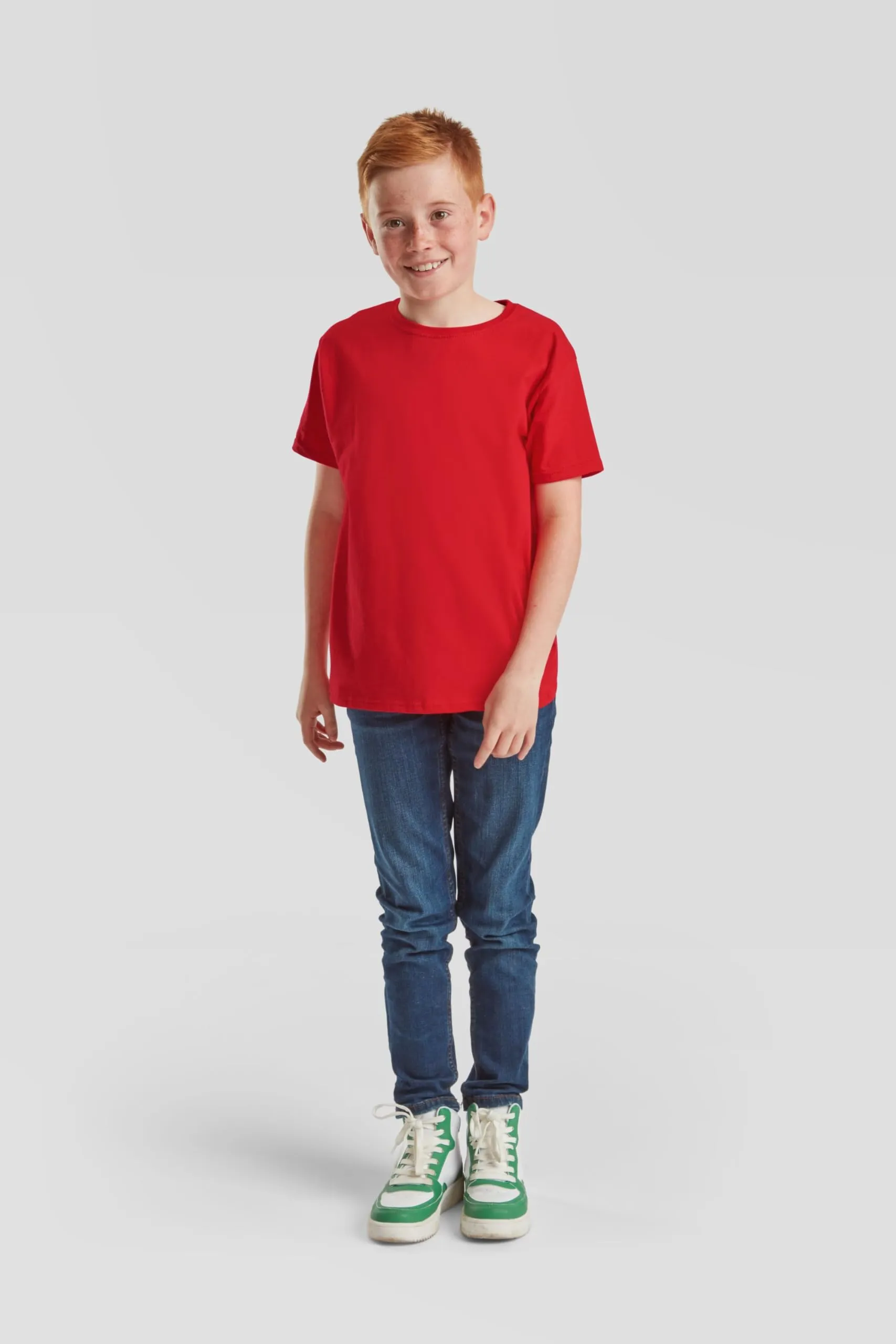 Fruit of the Loom Maglietta 1178 - Rosso, 14-15 anni - immagine 2