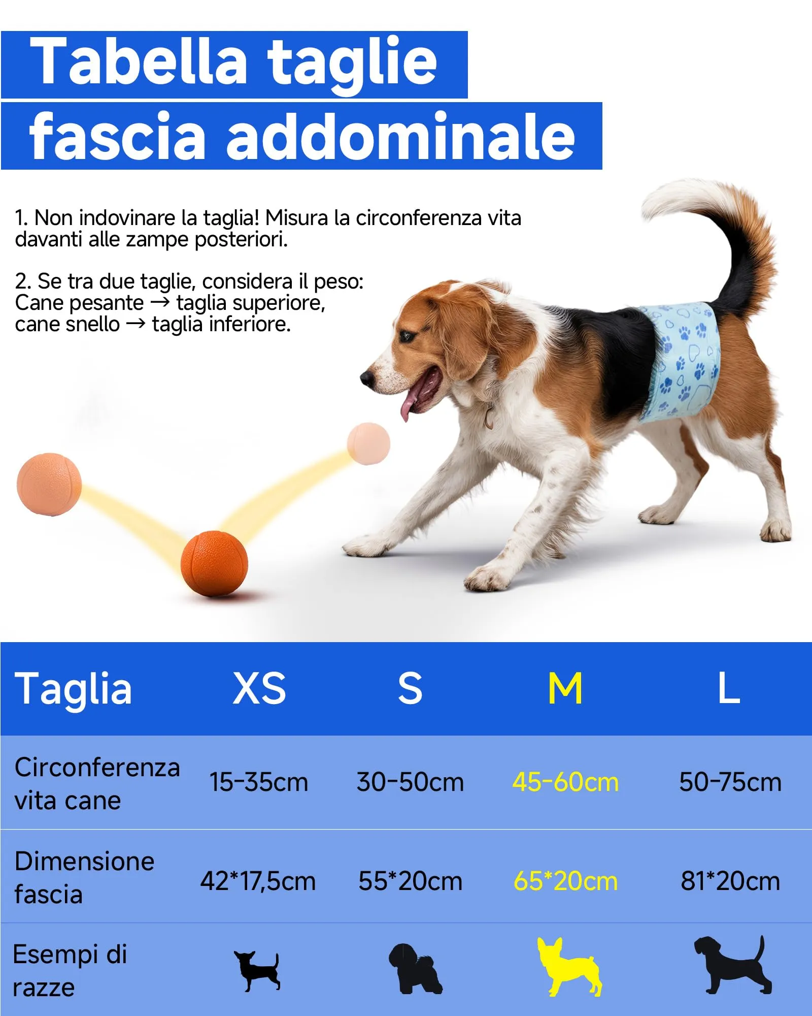 Flying Paws Pannolini per Cani, M, 26 Pezzi con Indicatore di Umido e Protezione Antifughe - immagine 4