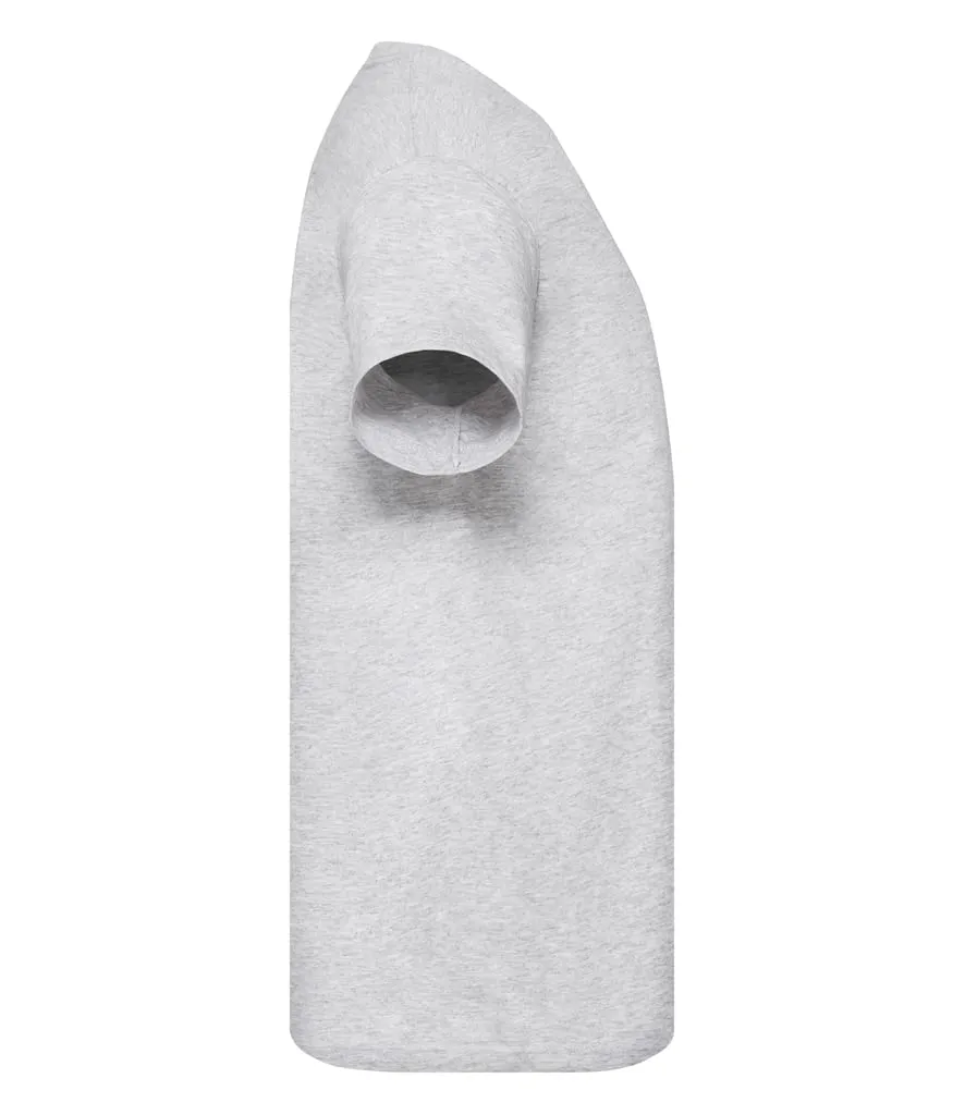 Fruit of the Loom T-shirt tinta unita per bambini, Grigio, 14-15 Anni - immagine 3