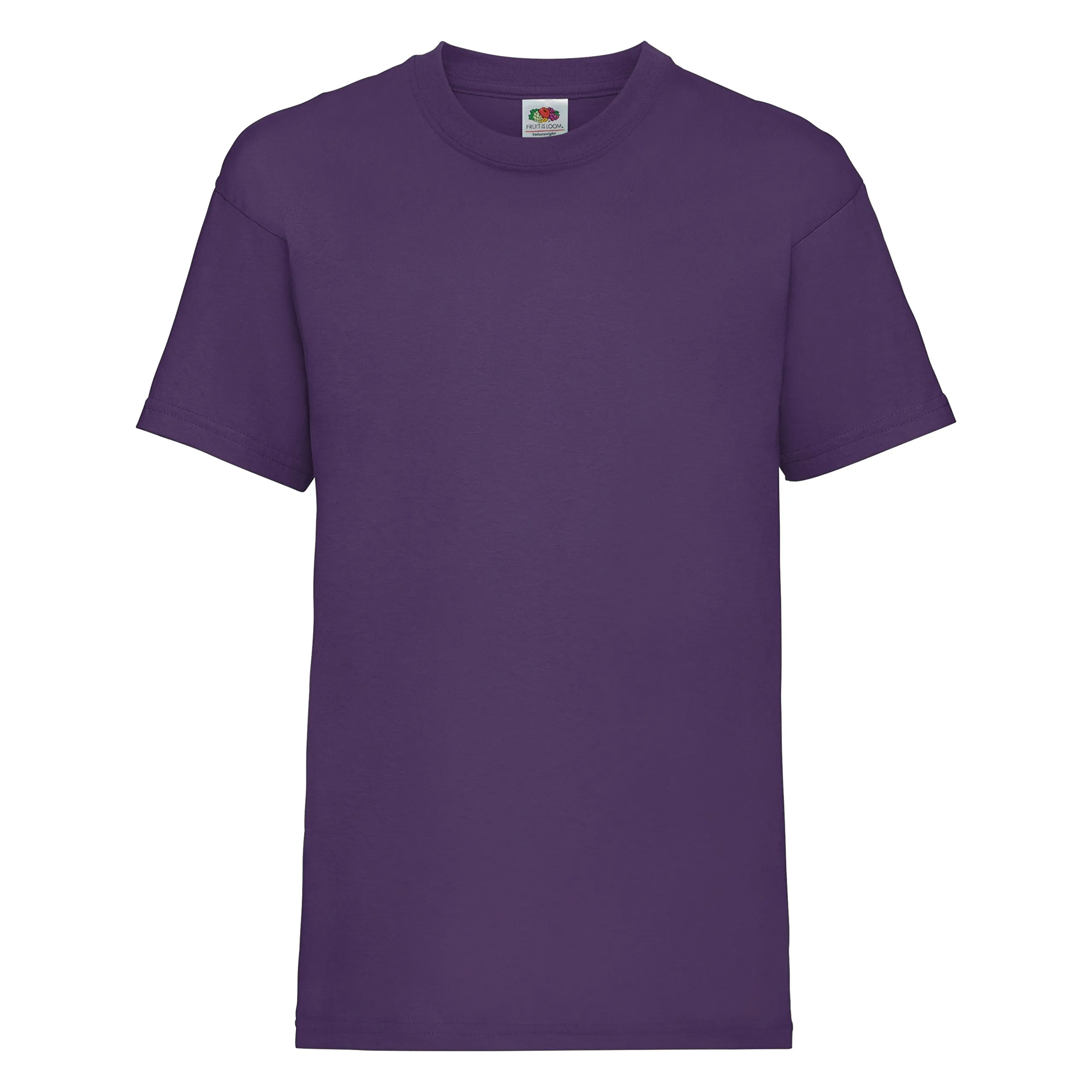 Fruit of the Loom 61-033-0 Valueweight Maglietta da bambino, Viola, 104 cm - immagine 1