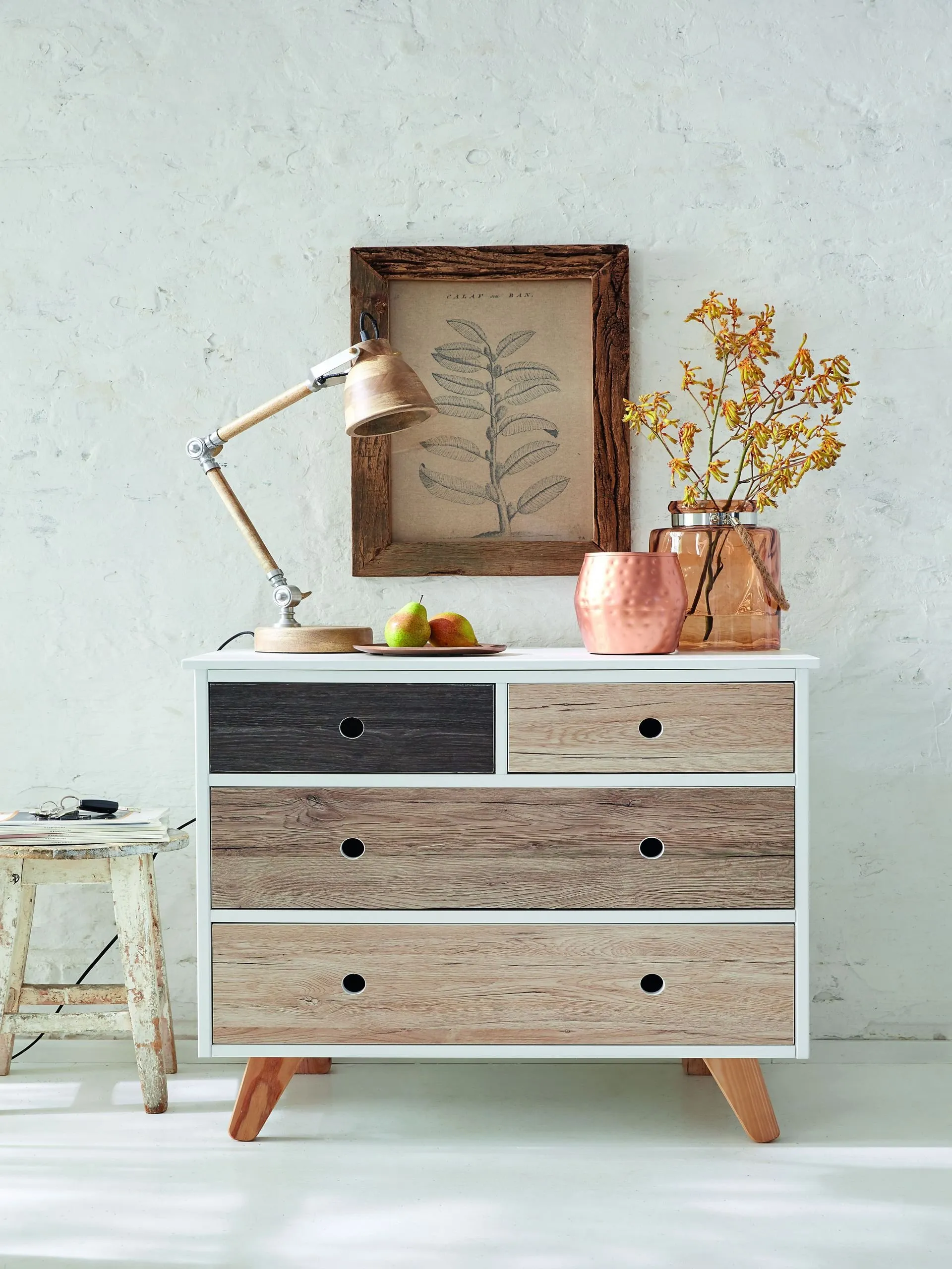 d-c-fix Pellicola Adesiva in Vinile, Eiche Sheffield Umbra, 90 cm x 15 lfm - immagine 4