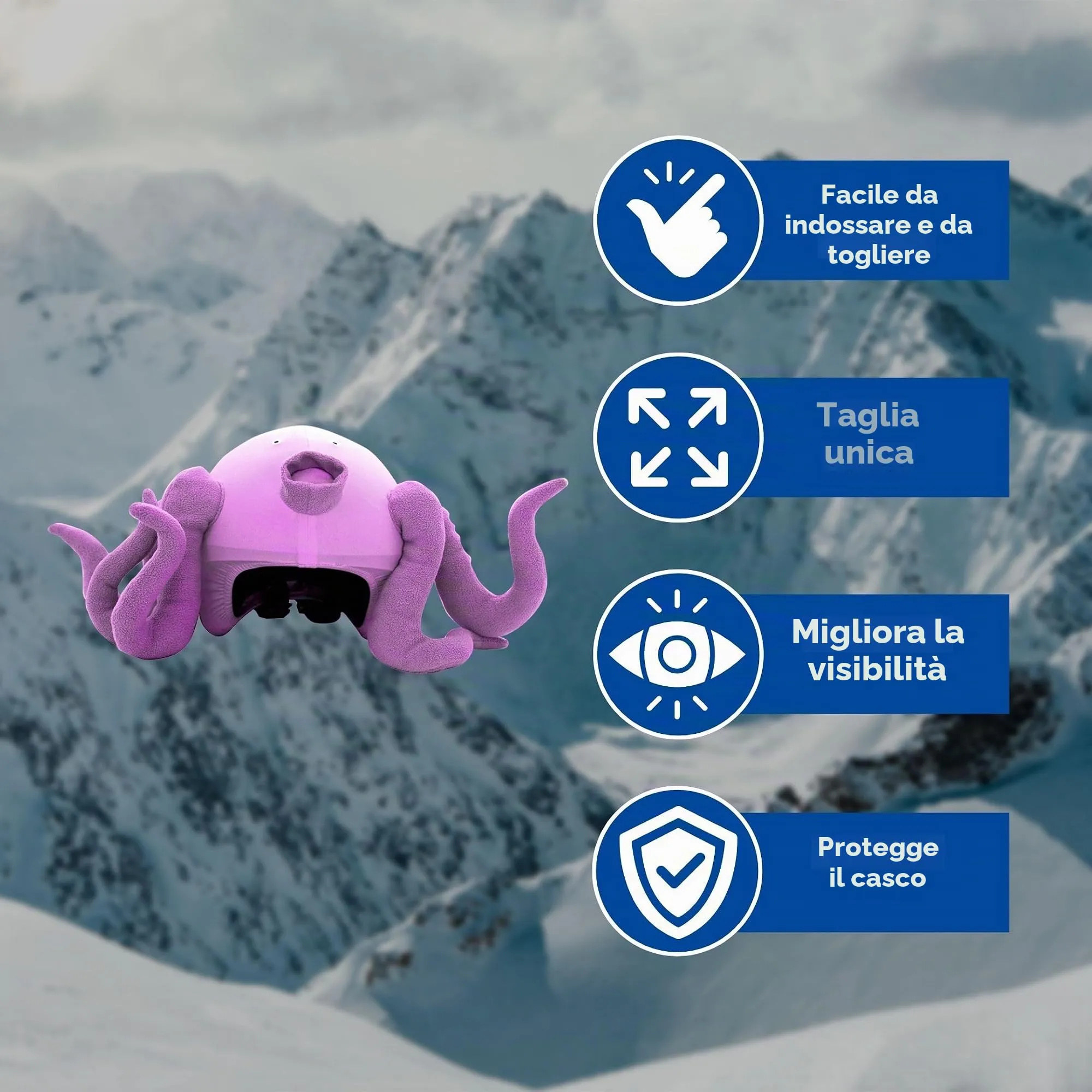 Coolcasc Polpo Copricasco Multisport - immagine 2