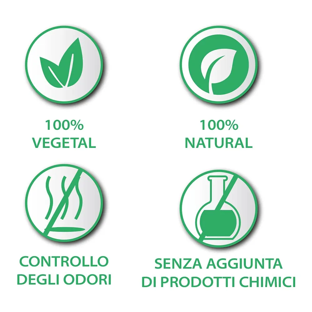 Croci Biolette Lettiera Ecologica Pellet 8 Litri per Conigli, Roditori, Uccelli e Piccoli Mammiferi - immagine 3