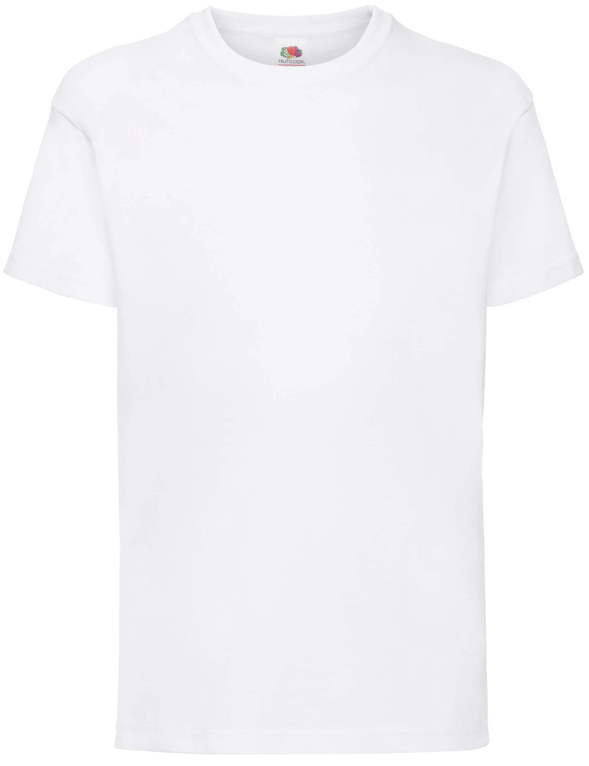 Fruit of the Loom T-Shirt Bambino, Bianco, 3-4 Anni - immagine 1