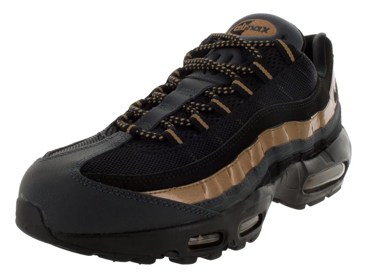 Nike Air Max 95 Prm Black/Black-Mtllc Gold-Anthrct 40.5 EU - immagine 1