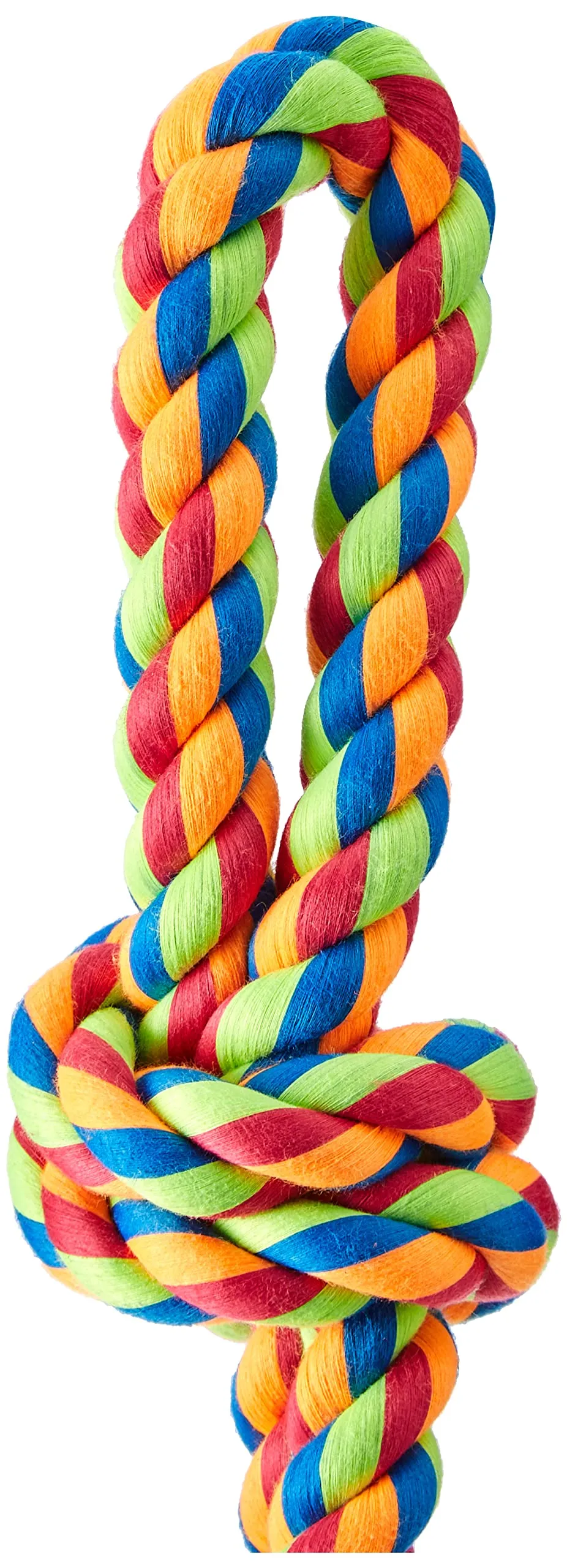 Croci Cotonosso Corda da gioco per cani in puro cotone con 3 nodi doppi, 56 cm - immagine 2