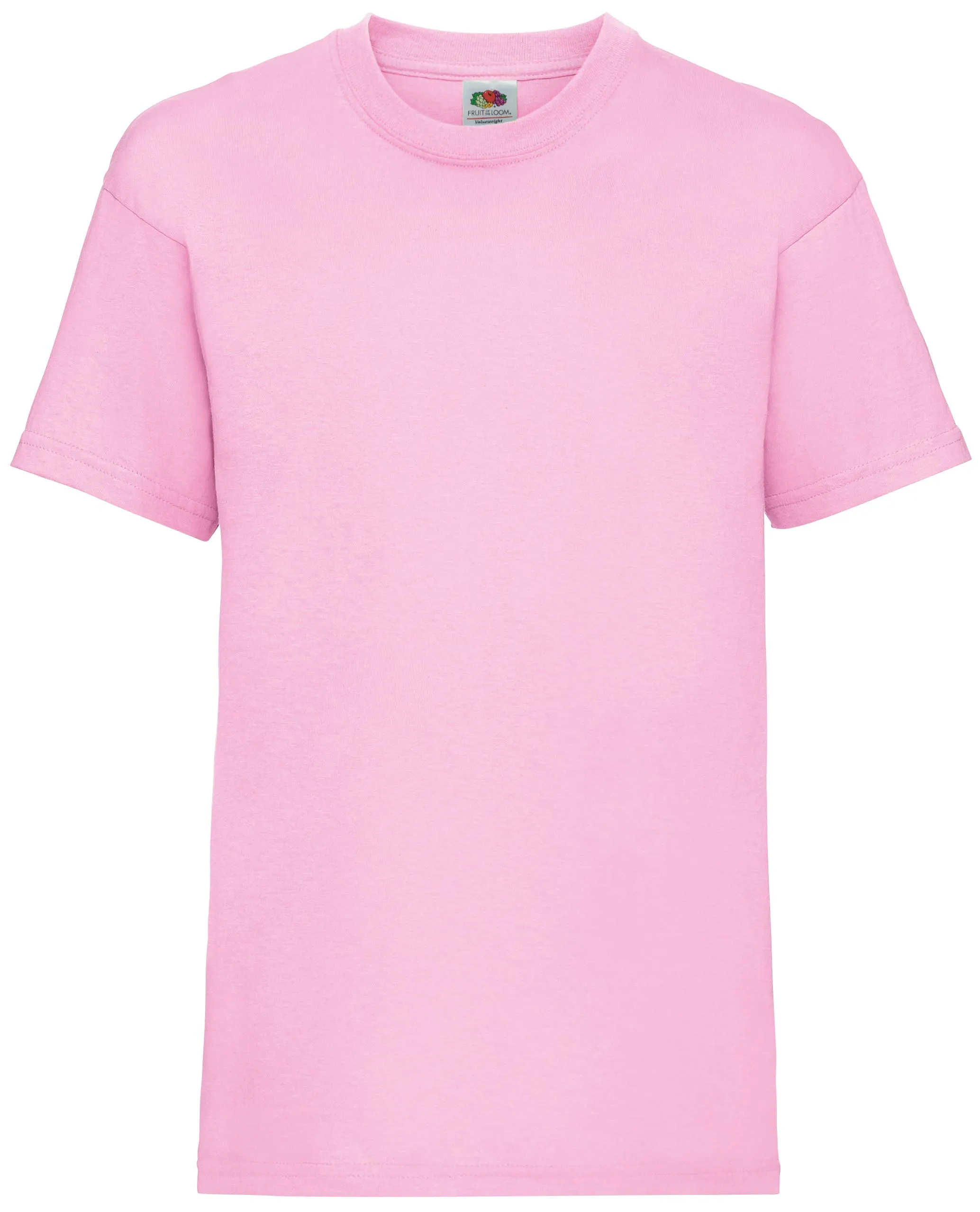 Fruit of the Loom Bambino T-Shirt, Rosa (Light Pink), 7-8 Anni - immagine 1
