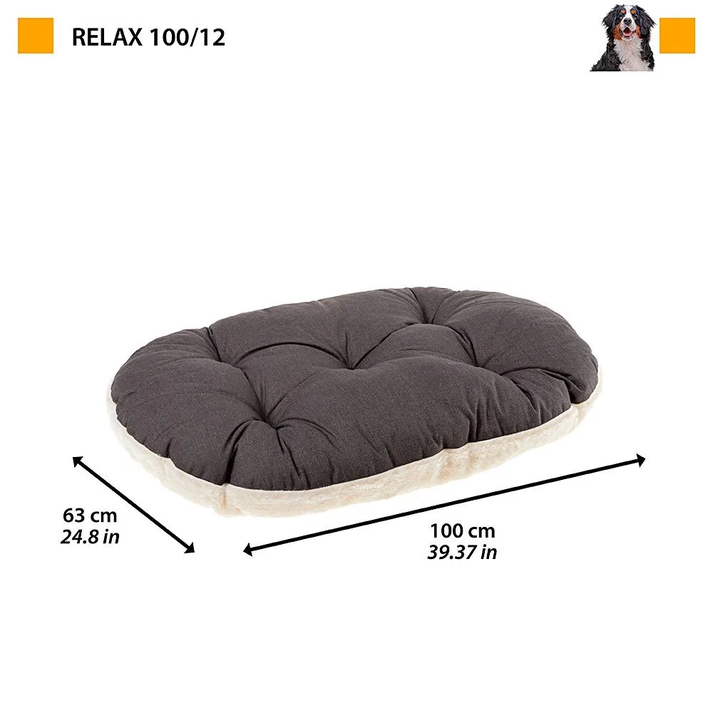 Ferplast Relax Cuscino per Cani e Gatti, 100 x 63 x 8 cm - immagine 2