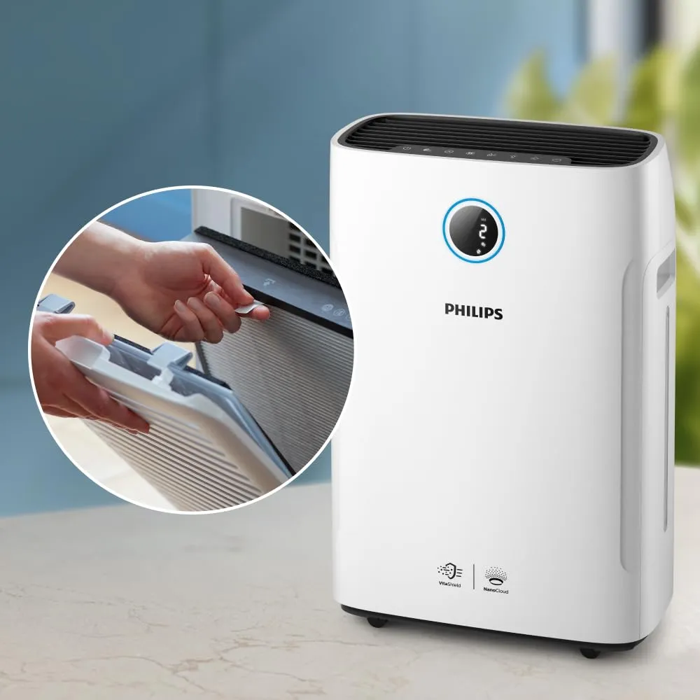 Philips Filtro HEPA NanoProtect AC1215 FY1410/30 per Purificatore d'Aria Serie 1000i, 2000i - immagine 6