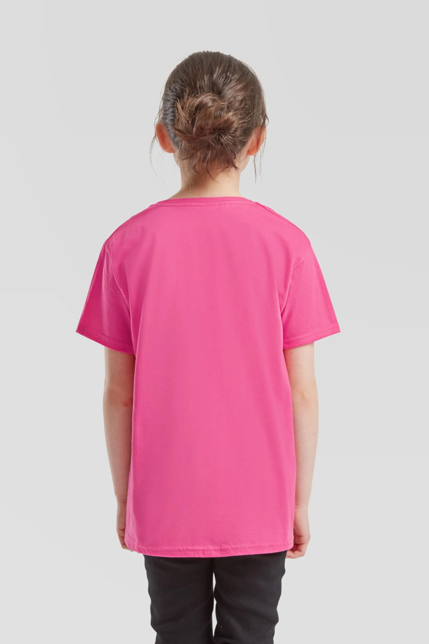 Fruit of the Loom Maglietta 3 - Fucsia, 5-6 anni - immagine 5
