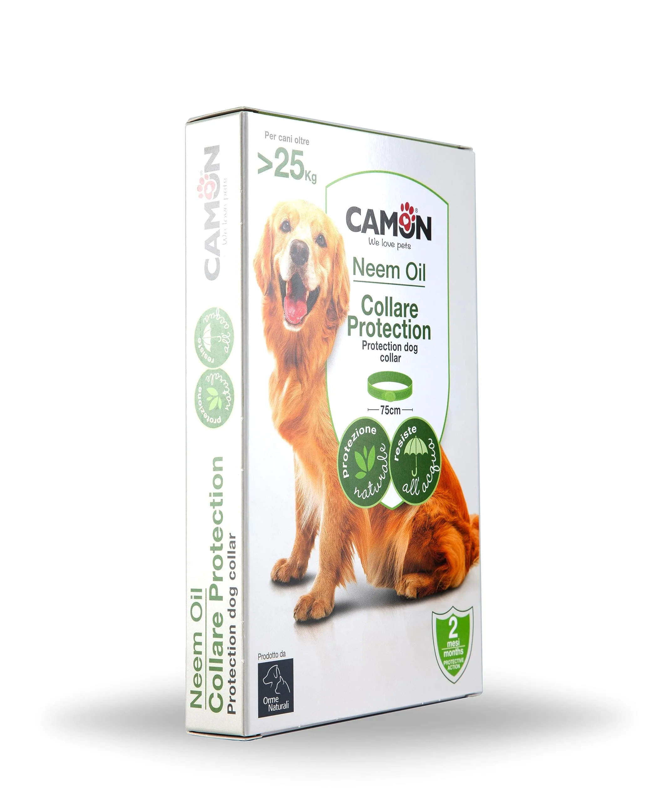 Camon Collare Protettivo per Cani con Olio di Neem e Geraniolo, 75cm - immagine 3