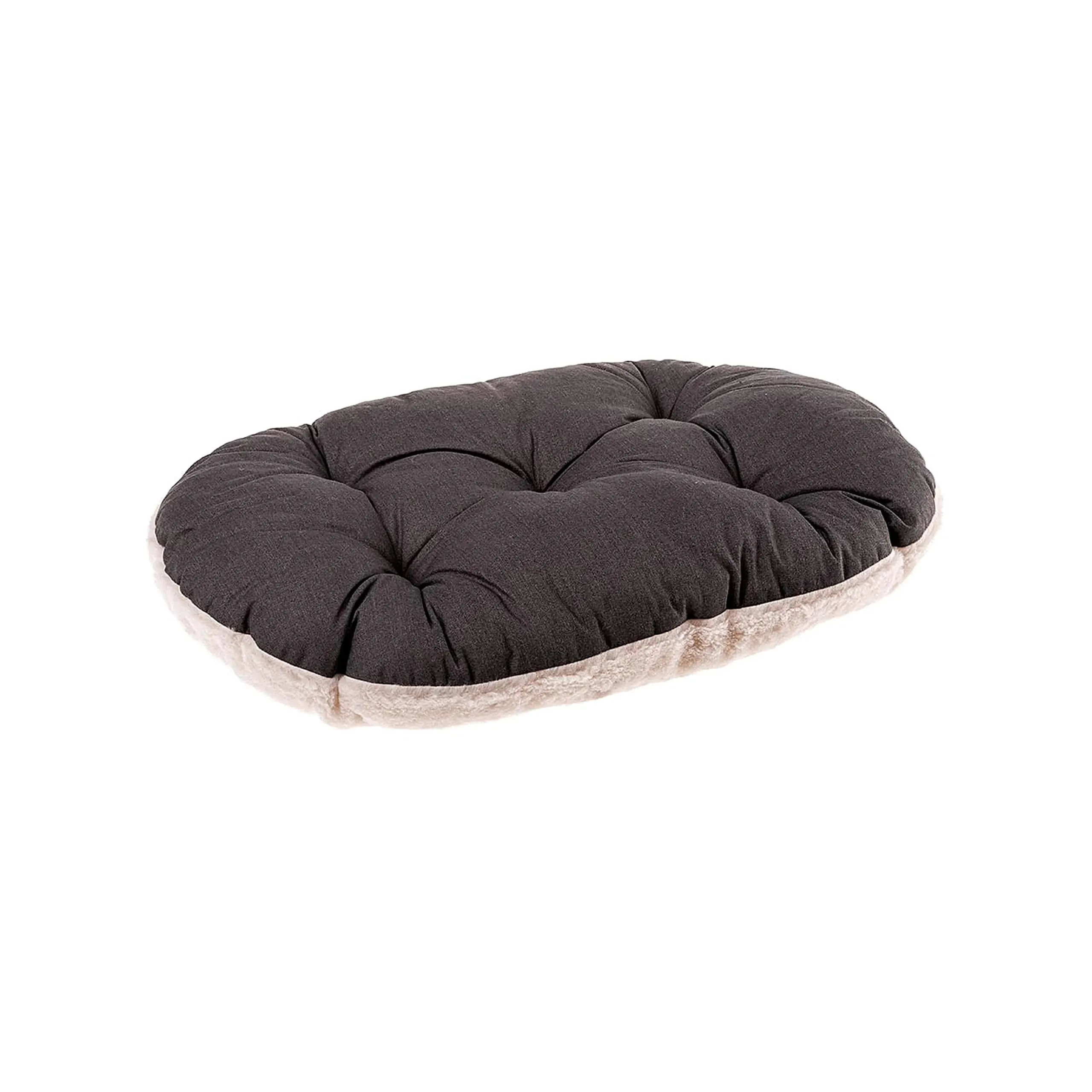 Ferplast Relax Cuscino per cani e gatti, 43 x 30 cm, Marrone e Bianco - immagine 7