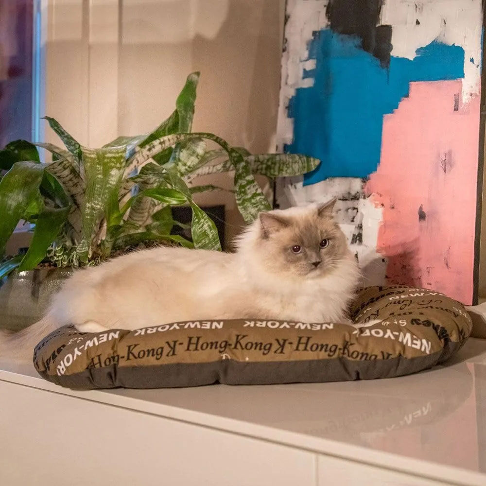 Ferplast Relax Cuscino per cani e gatti, 55 x 36 cm, Marrone - immagine 3