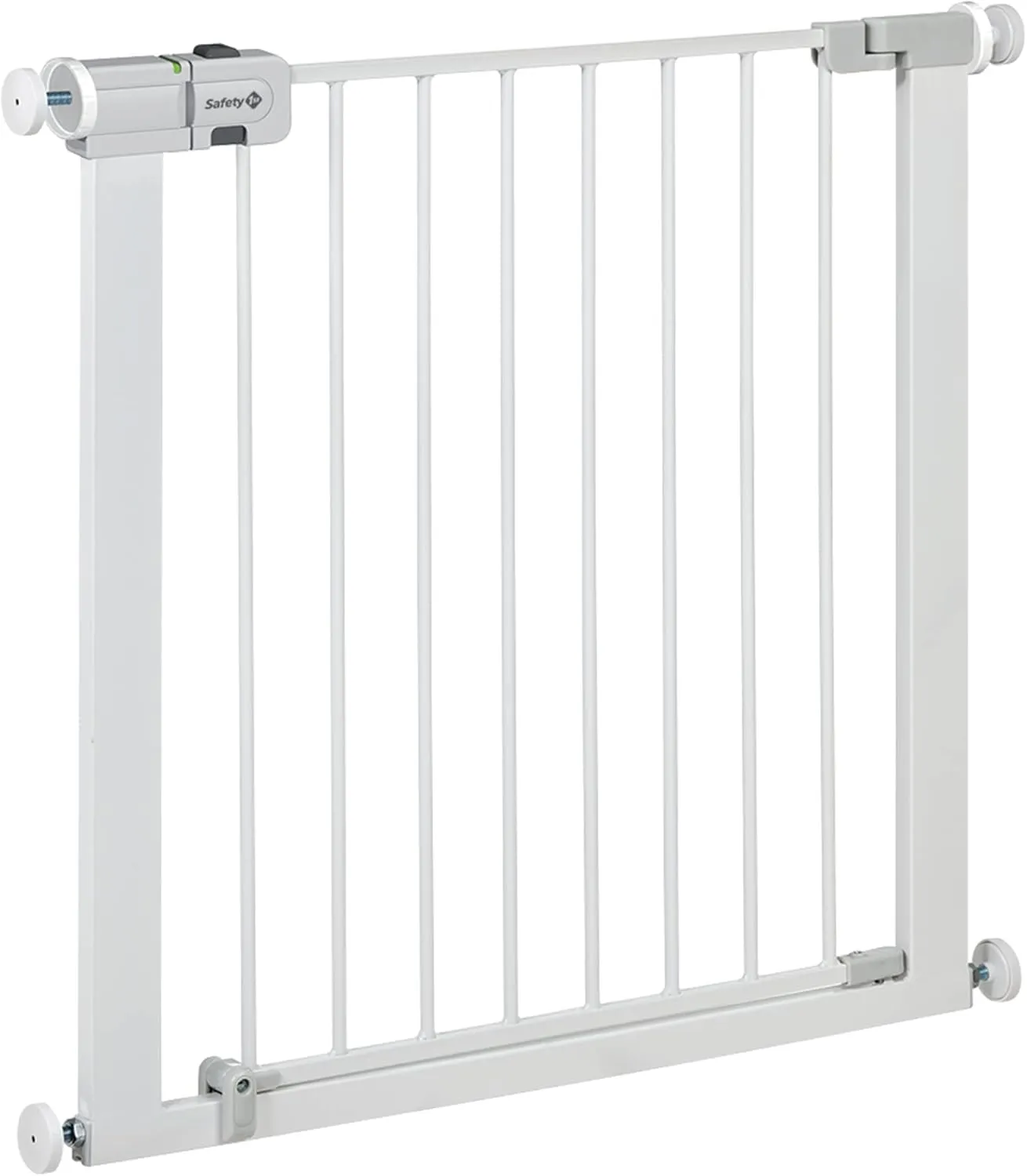 Safety 1st Secure Tech Cancelletto di Sicurezza in Metallo, 73-80 cm, Bianco - immagine 1