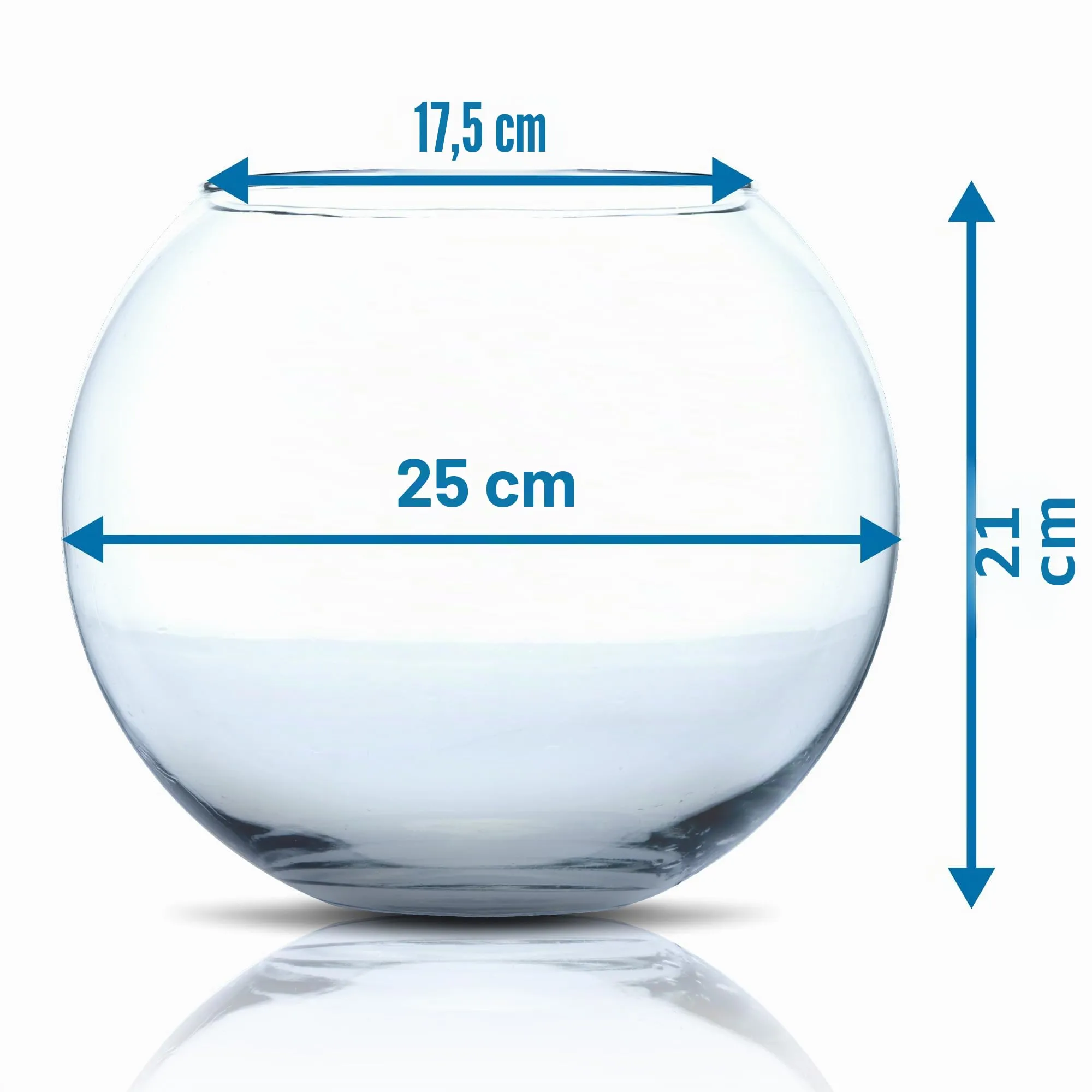 Amtra Wave Globo di Cristallo Soffiato 25 cm - immagine 2