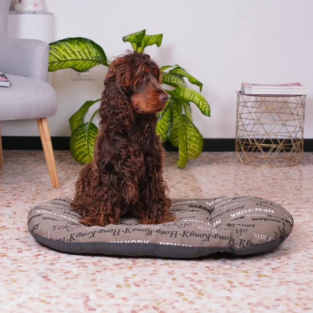 Ferplast Relax Cuscino per cani e gatti, 85 x 55 cm, Marrone - immagine 3
