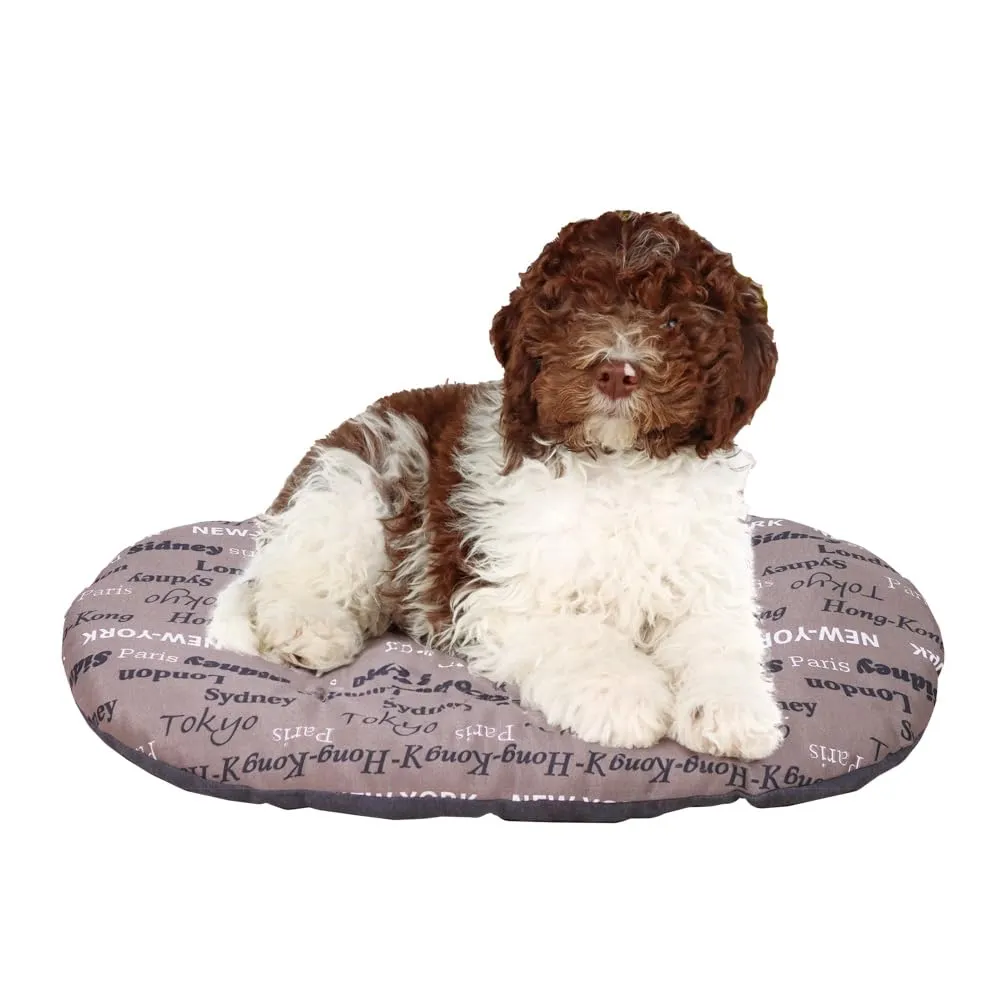 Ferplast Relax Cuscino per Cani e Gatti, 78 x 50 cm, Marrone - immagine 1