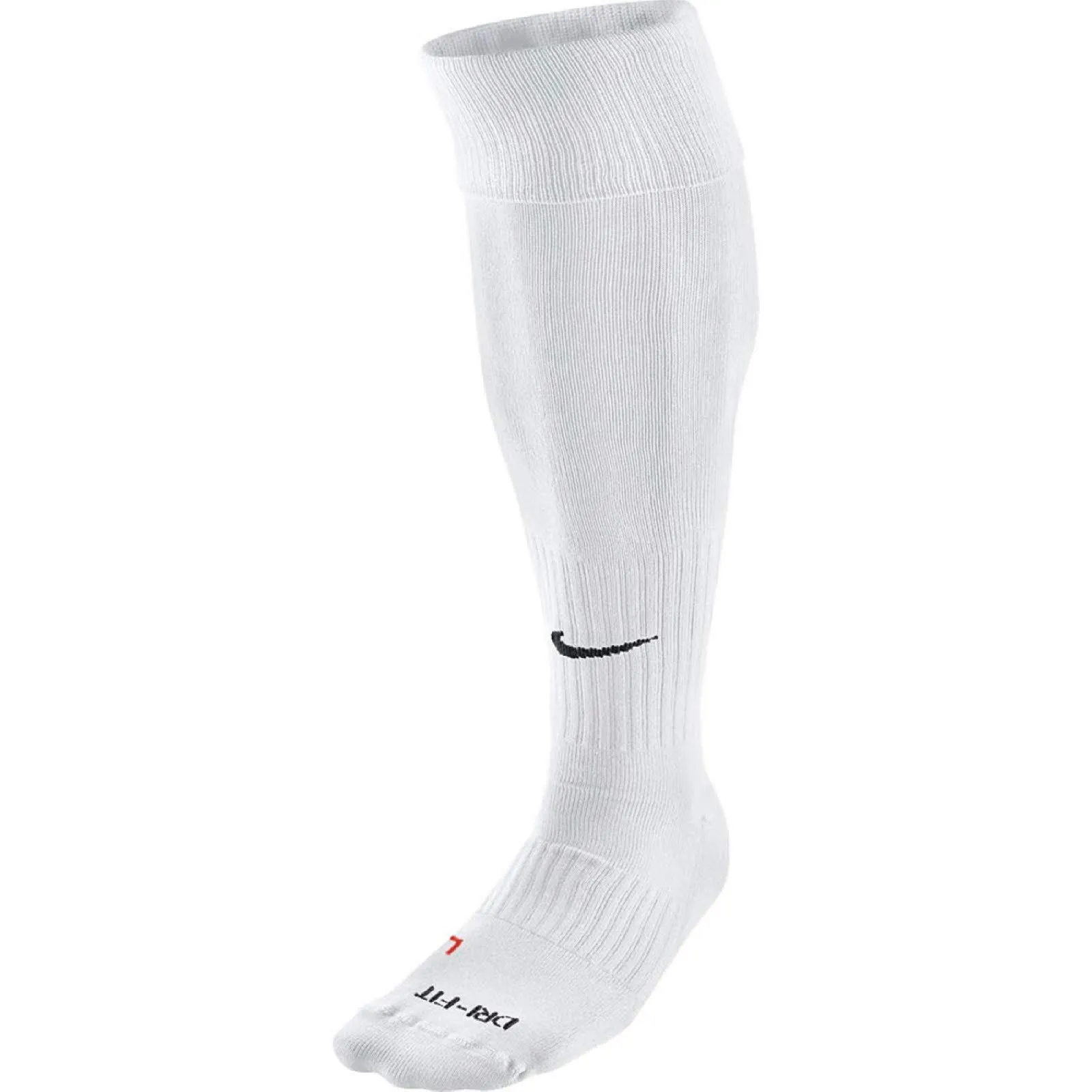 Nike Classic Football Dri Fit Knee High Socks, White/Black, 34-38 - immagine 2