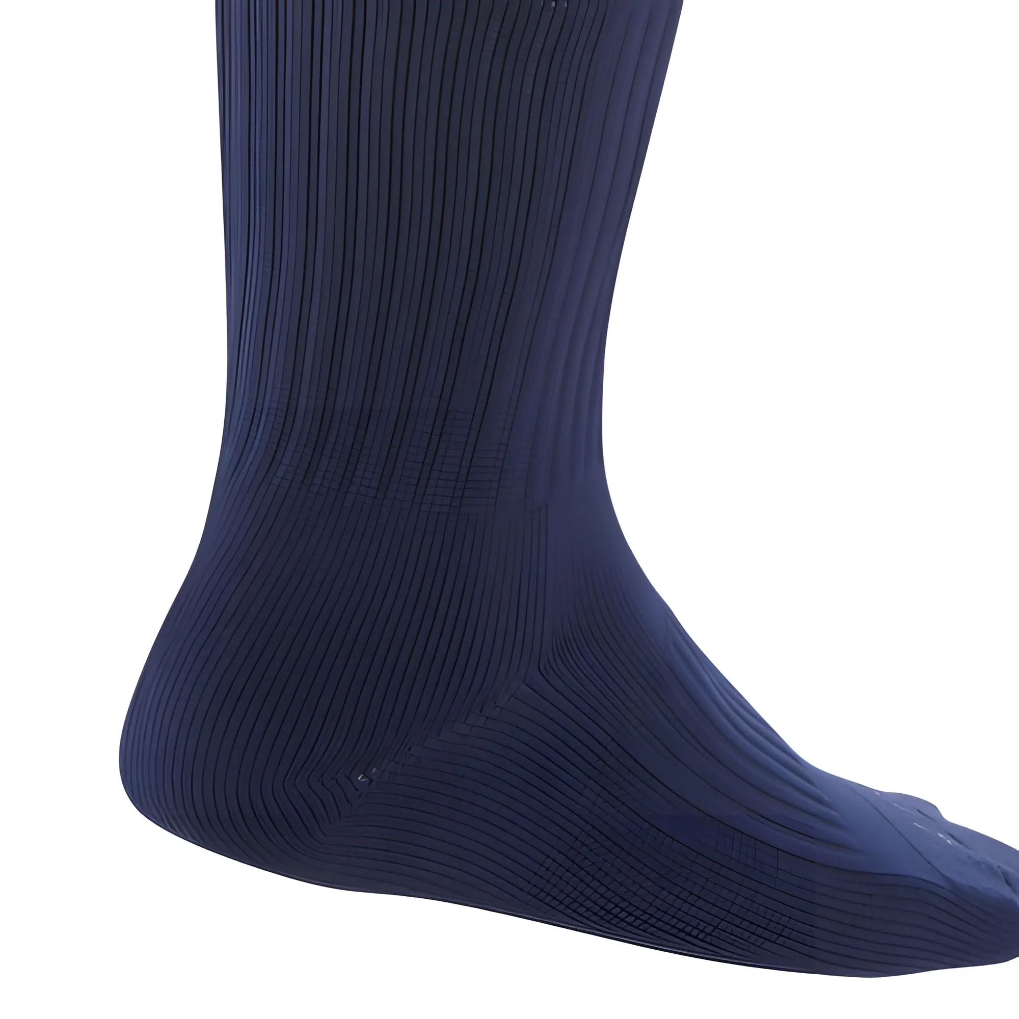 Nike Classic II Cushion Over-The-Calf Football Socks, Midnight Navy/White, L - immagine 2