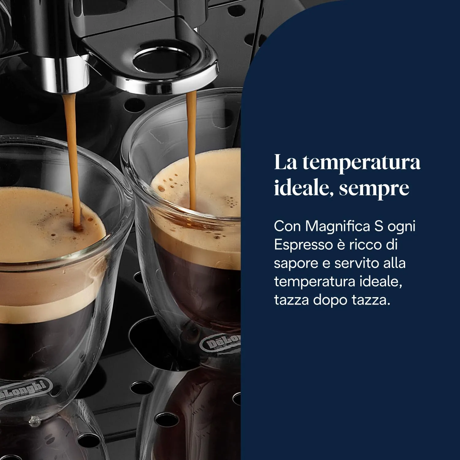 De'Longhi Magnifica S ECAM22.110.B Macchina da caffè Automatica, Nero - immagine 8