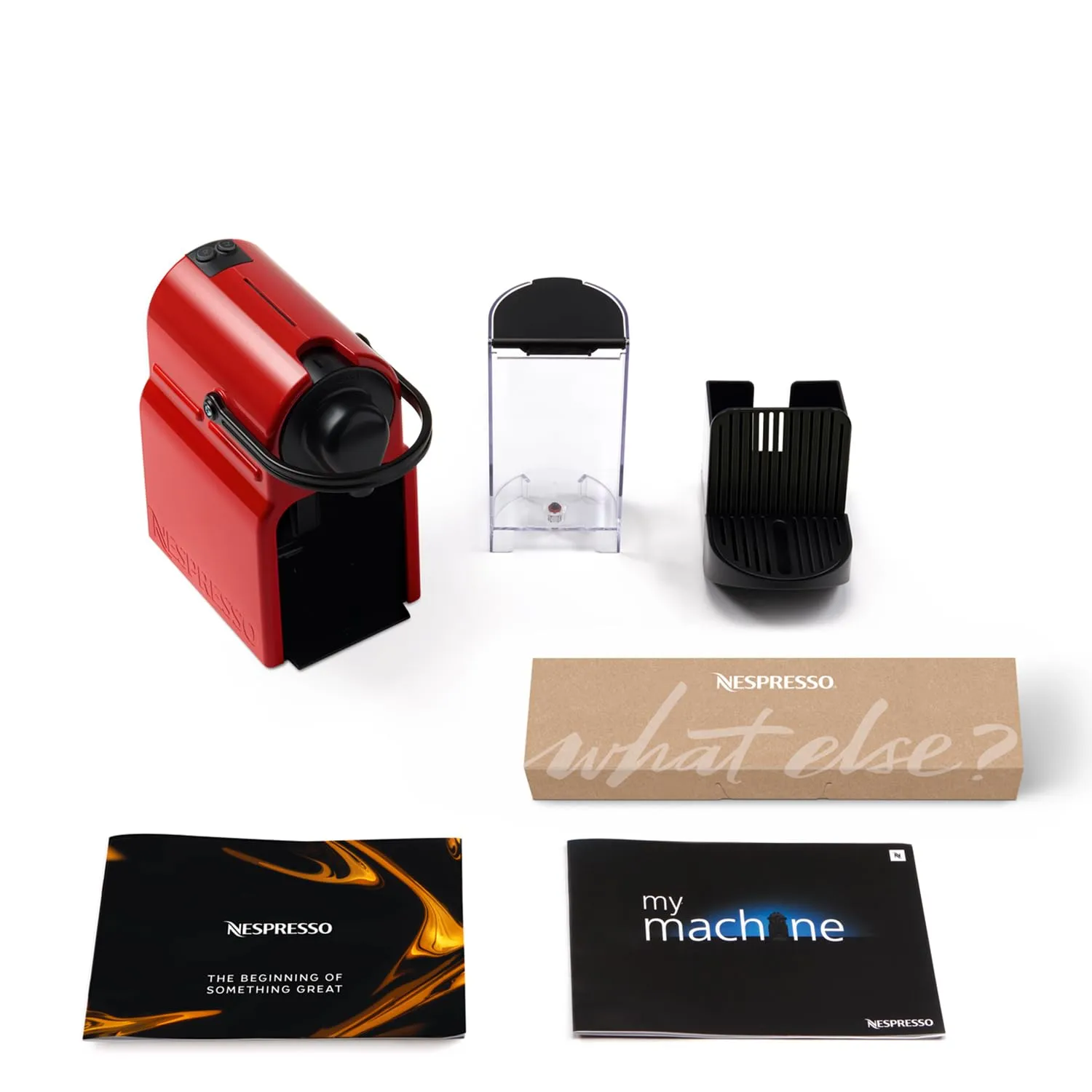 Krups Nespresso Inissia Kapselmaschine, Rot - immagine 10